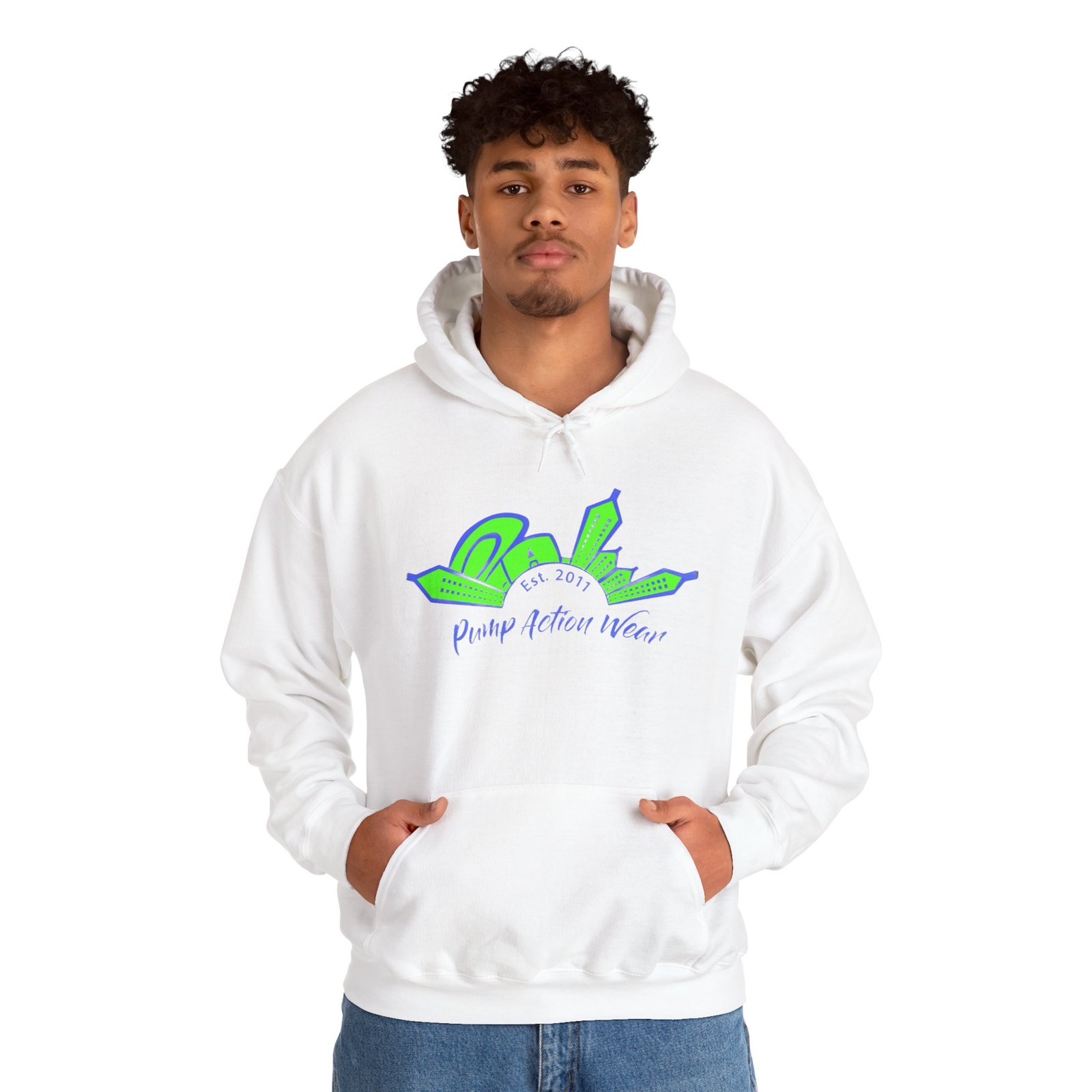 City Skyline Hoodie — "Plump Better Wear" Neon Graphic Streetwear - Image 7