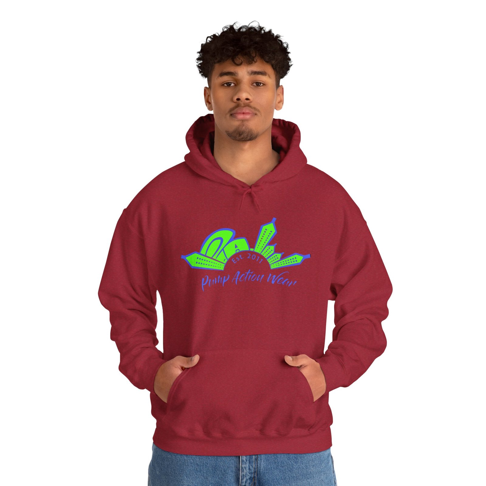 City Skyline Hoodie — "Plump Better Wear" Neon Graphic Streetwear - Image 47