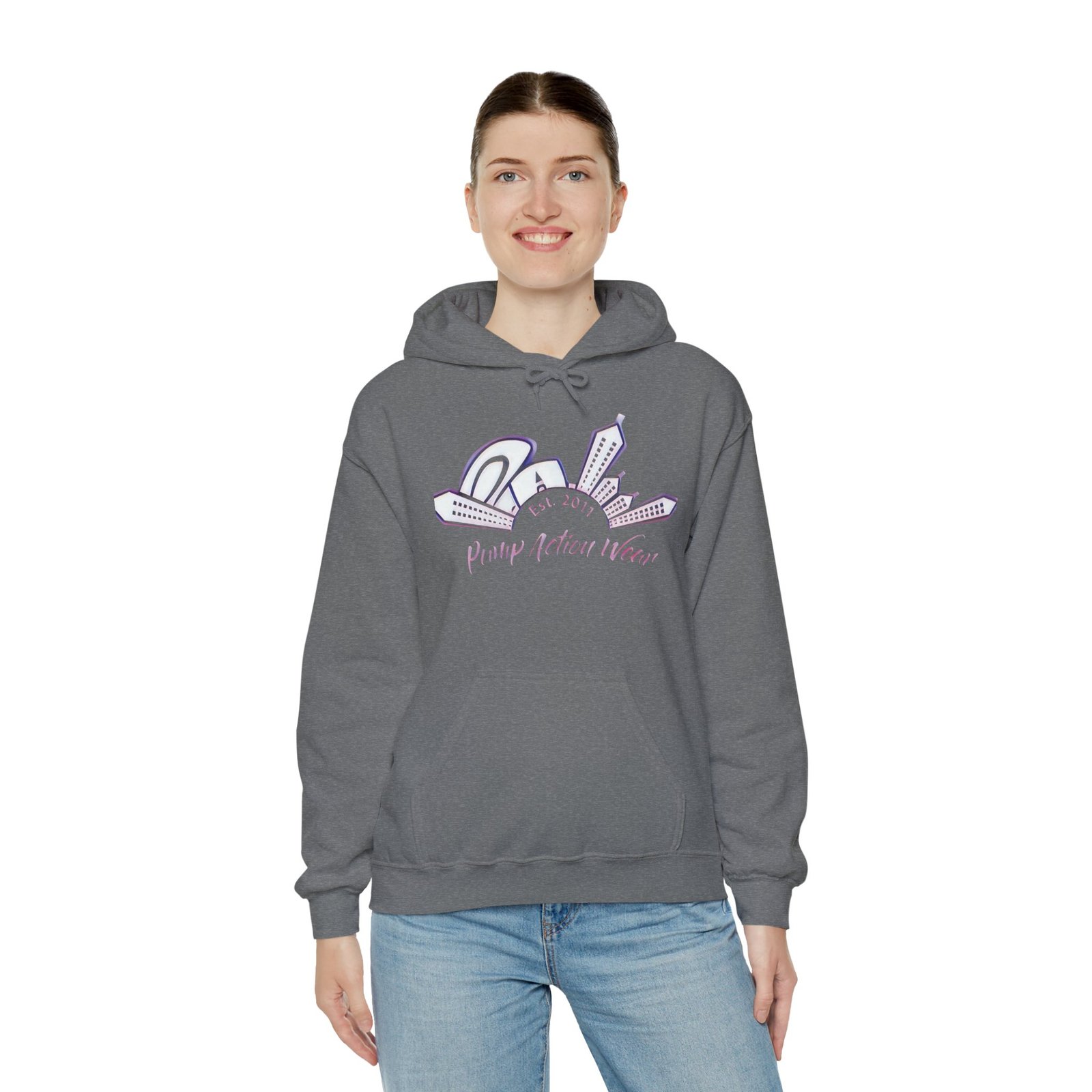 Plump Aesthetic Wear Hoodie — Pastel 90s Retro Logo Pullover - Image 24