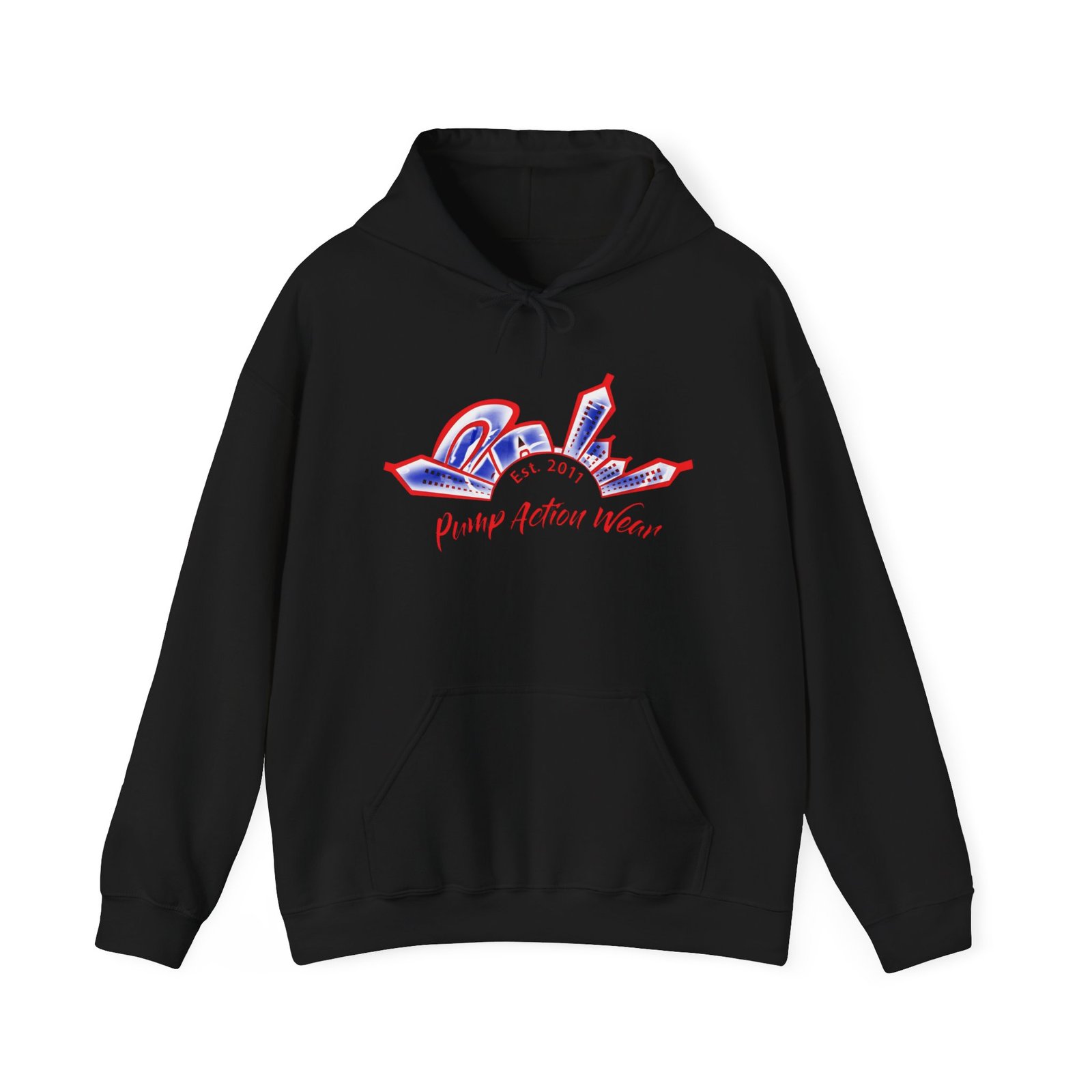 City Skyline Hoodie — 'Proud Detroit Wear' Retro Detroit Graphic Pullover - Image 9