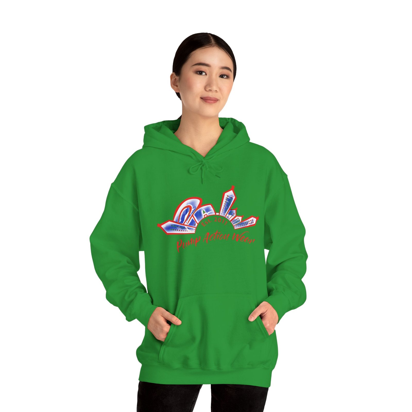 City Skyline Hoodie — 'Proud Detroit Wear' Retro Detroit Graphic Pullover - Image 30