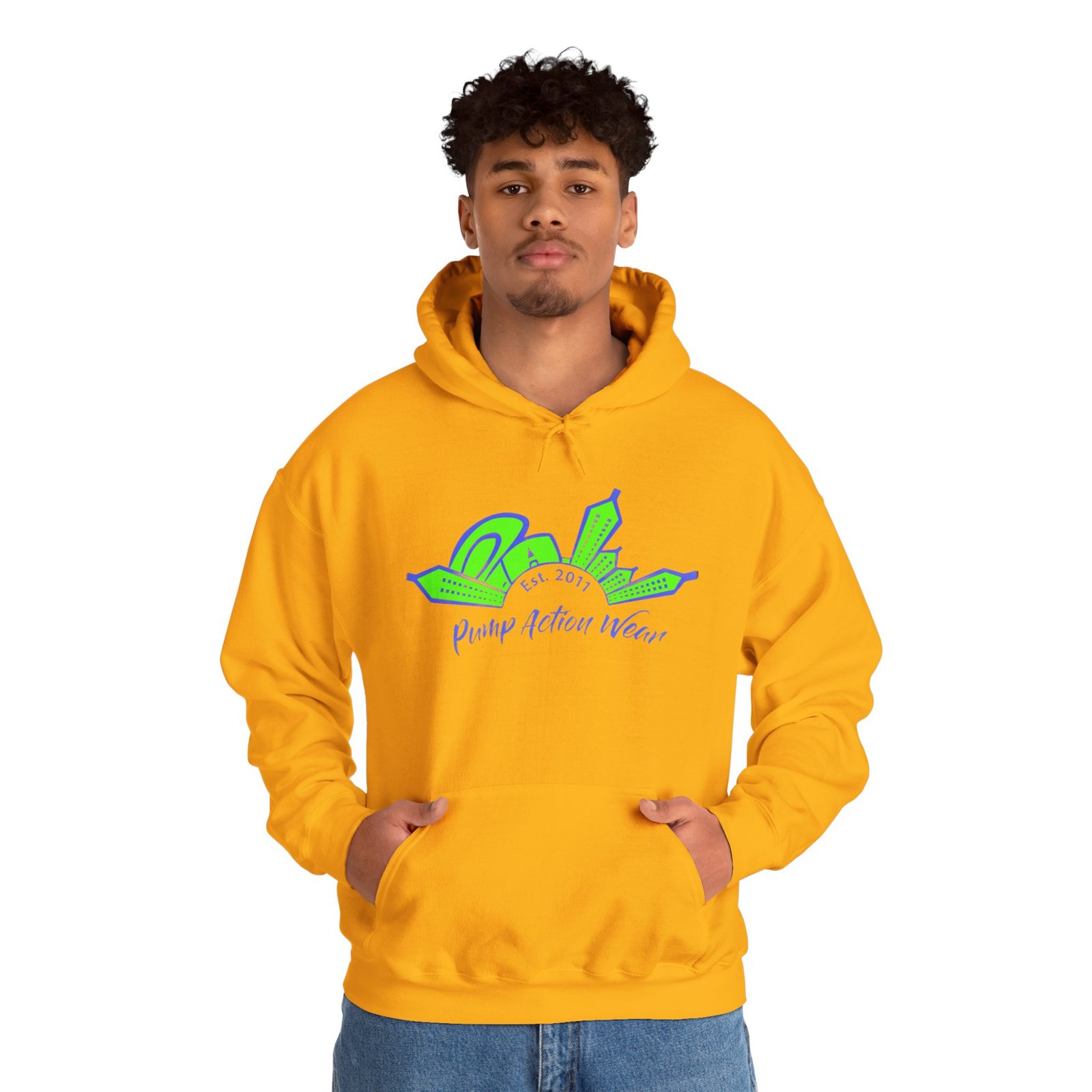 City Skyline Hoodie — "Plump Better Wear" Neon Graphic Streetwear - Image 27