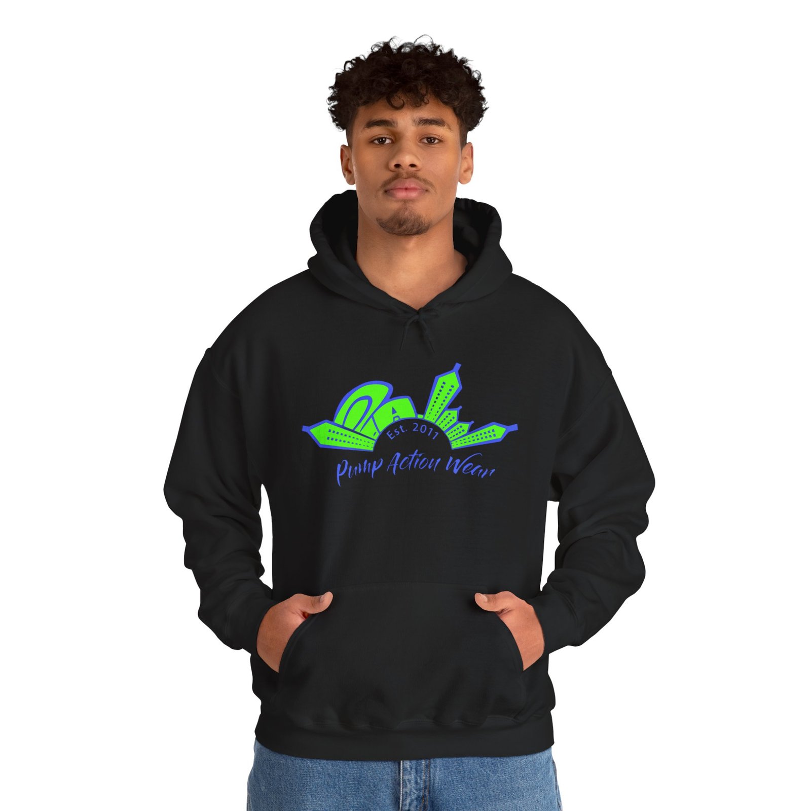City Skyline Hoodie — "Plump Better Wear" Neon Graphic Streetwear - Image 15
