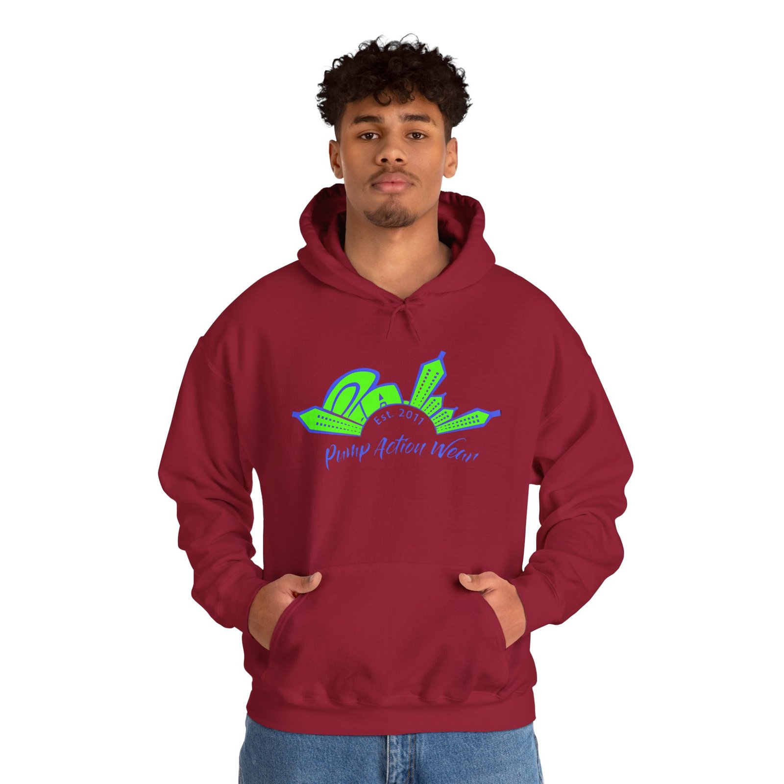 City Skyline Hoodie — "Plump Better Wear" Neon Graphic Streetwear - Image 51