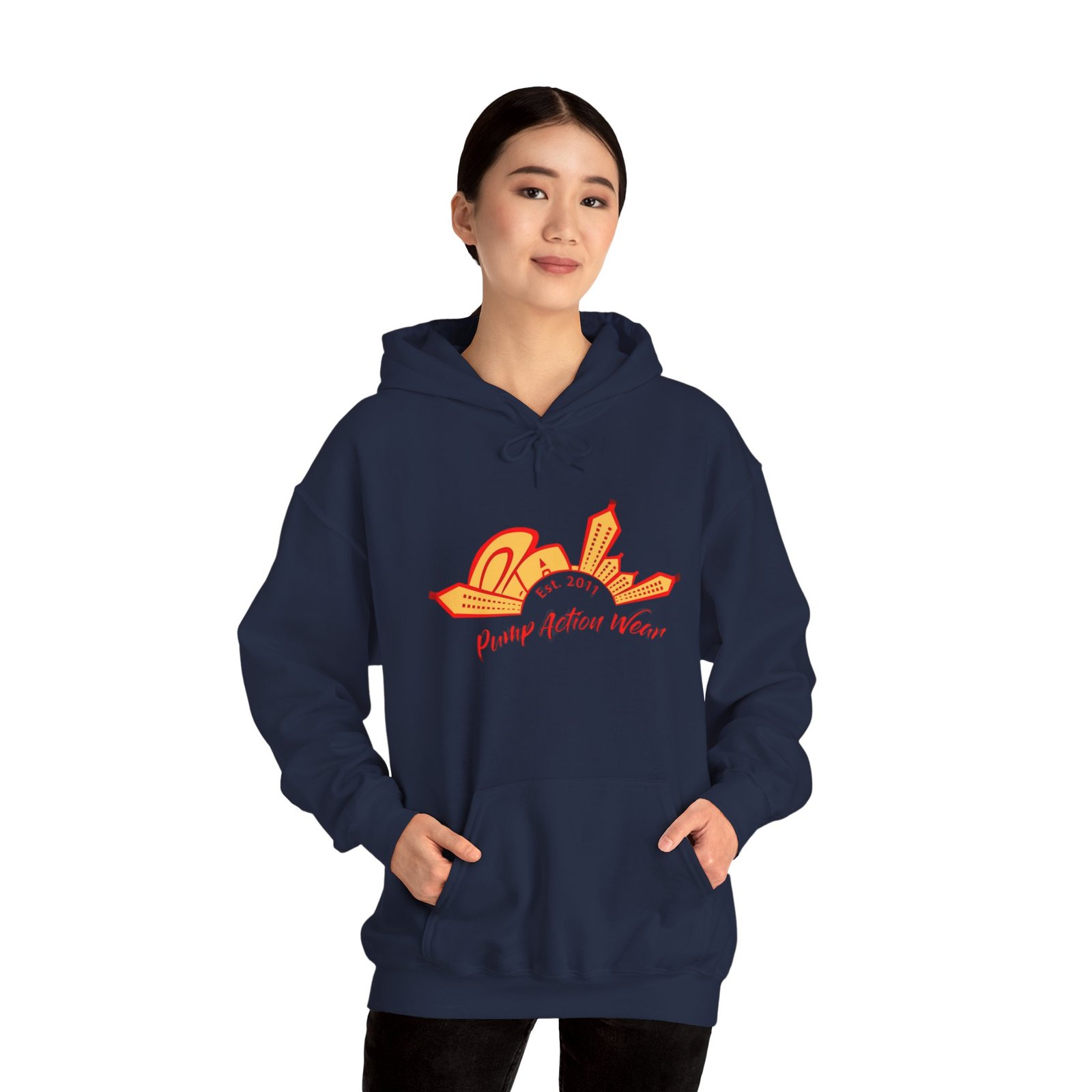 Hoodie - Proud Asian Mom Graphic Pullover - Image 46