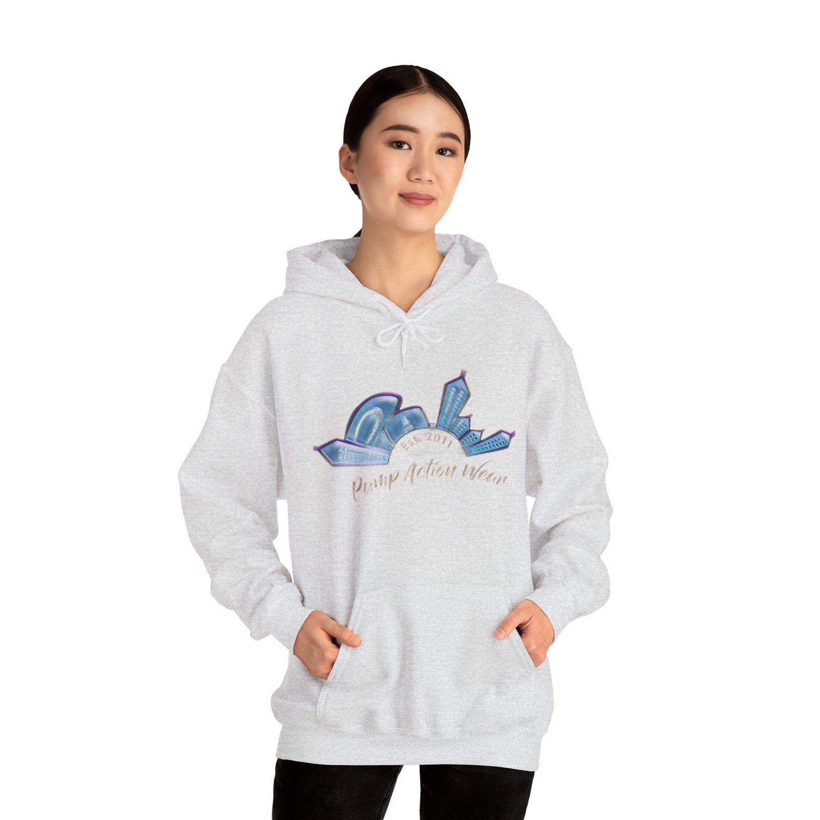 Hoodie • Peaceful Urban Skyline Graphic "Planet Urban Home" - Image 26
