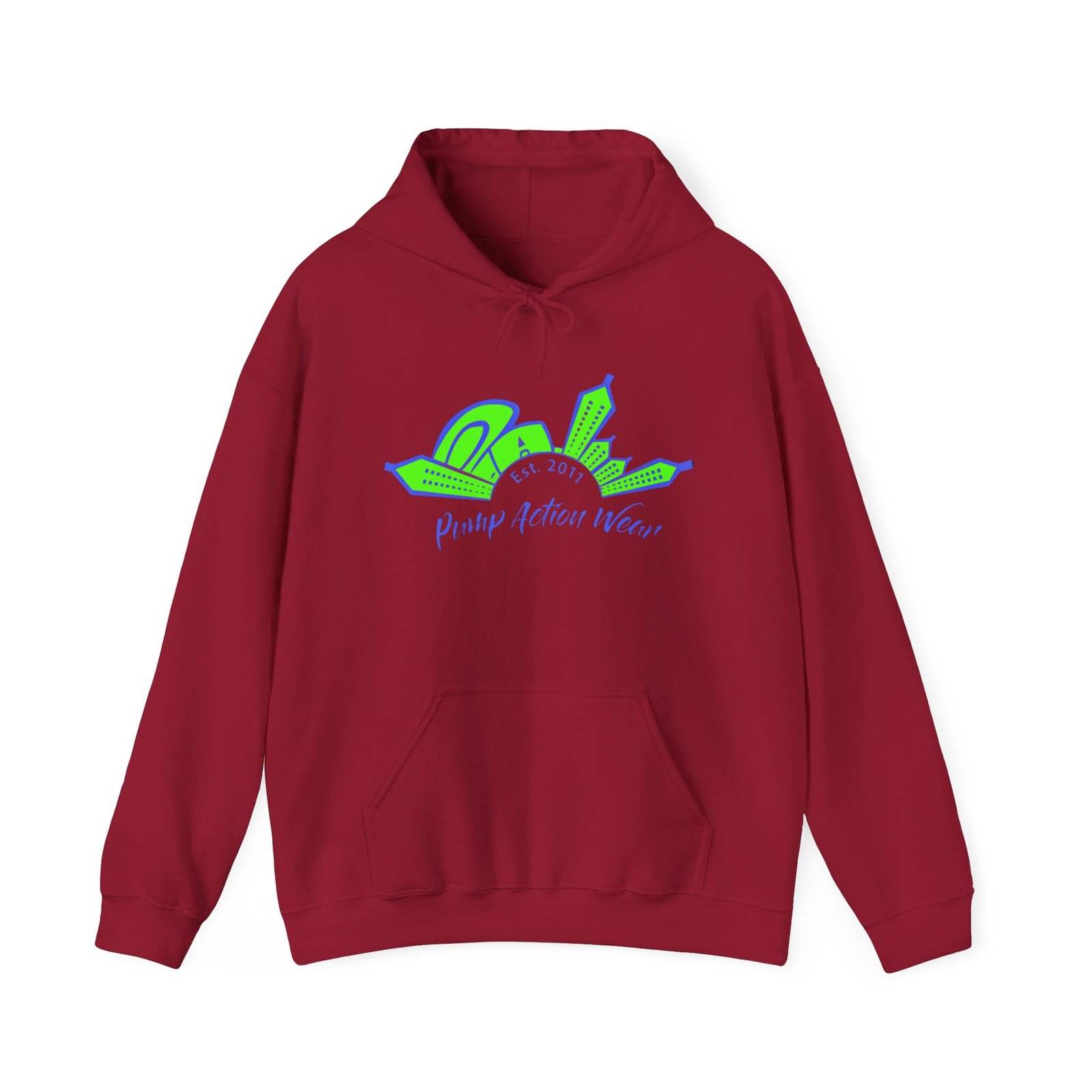 City Skyline Hoodie — "Plump Better Wear" Neon Graphic Streetwear - Image 49