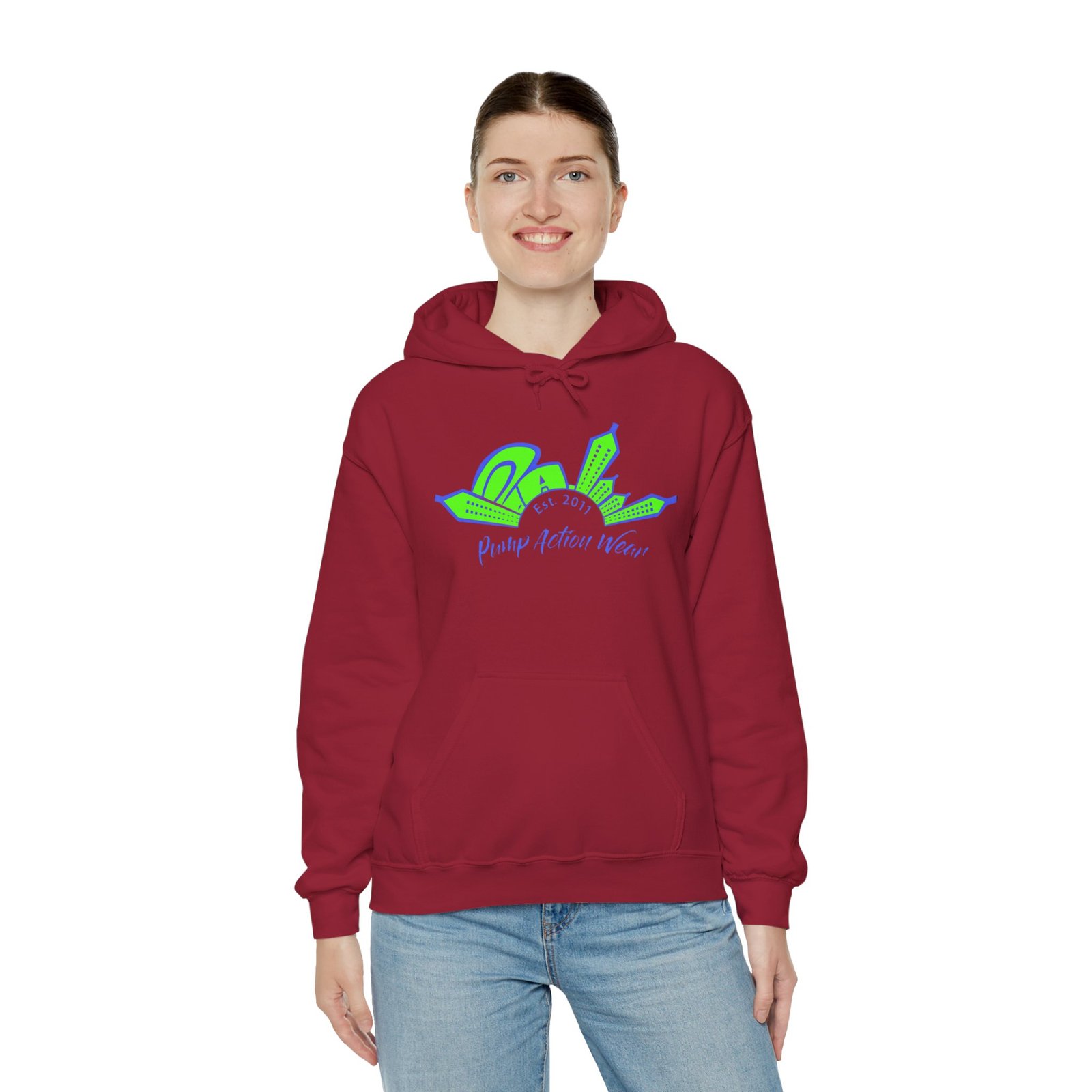 City Skyline Hoodie — "Plump Better Wear" Neon Graphic Streetwear - Image 52