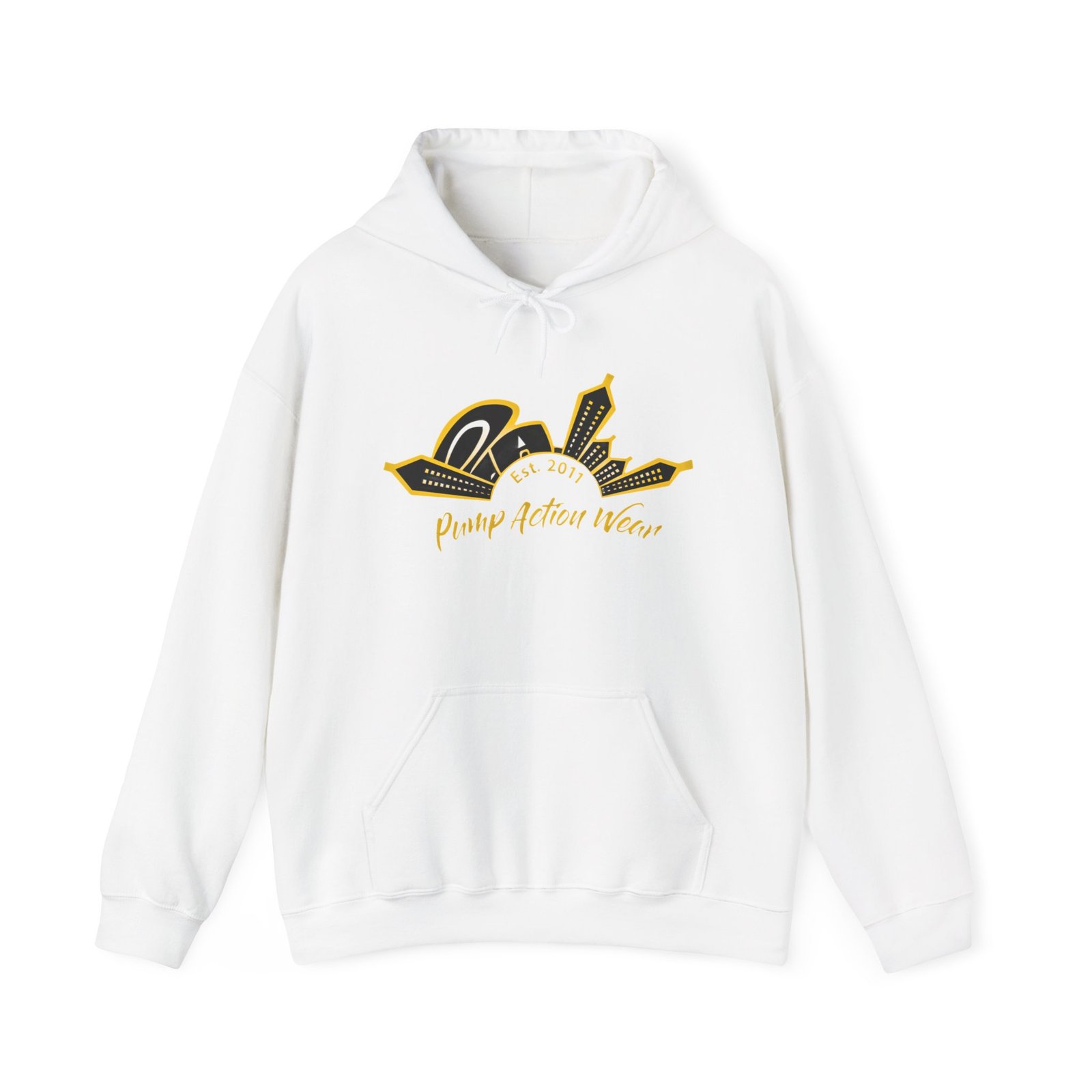 City Skyline Hoodie — "Proud Detroit Urban" Pullover