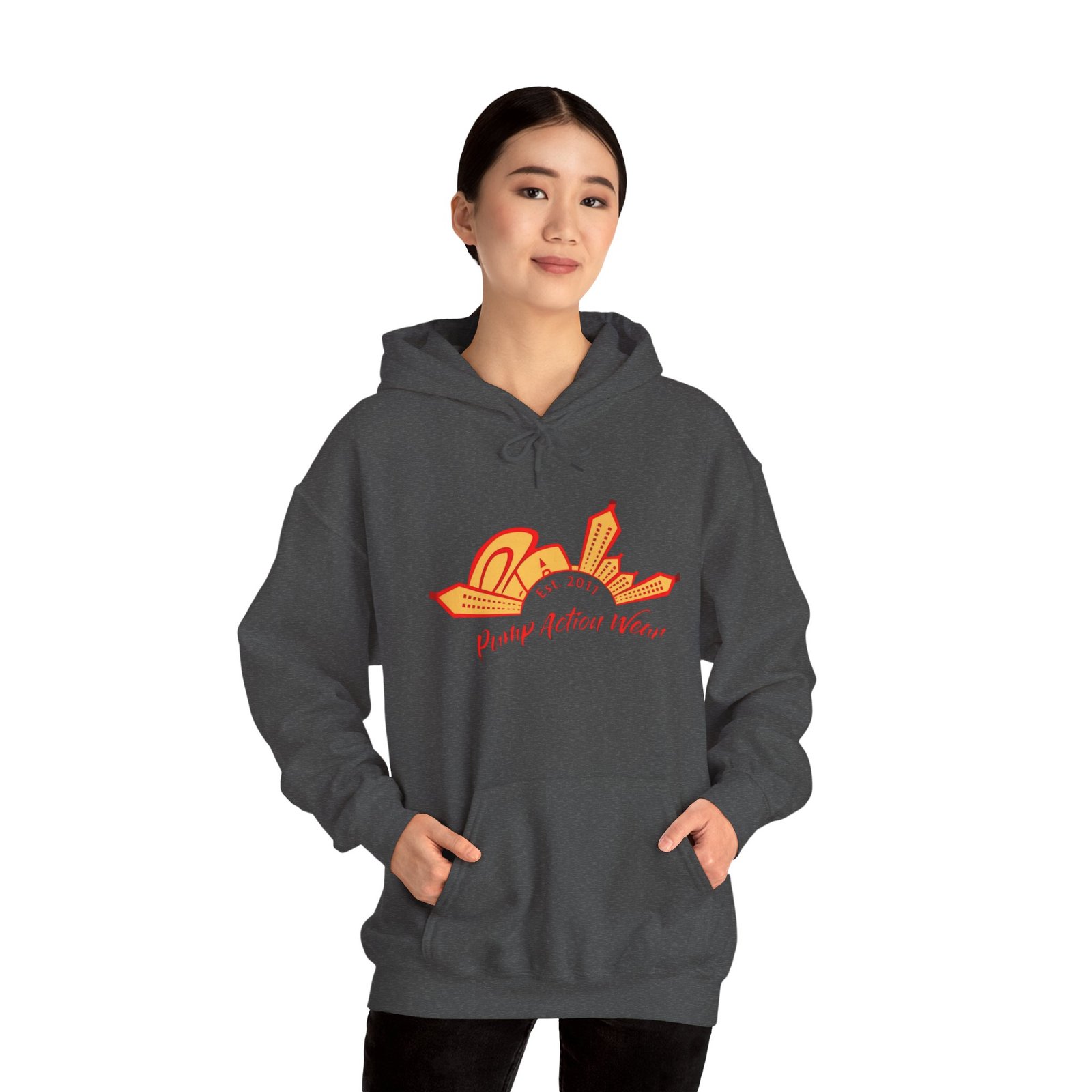 Hoodie - Proud Asian Mom Graphic Pullover - Image 34