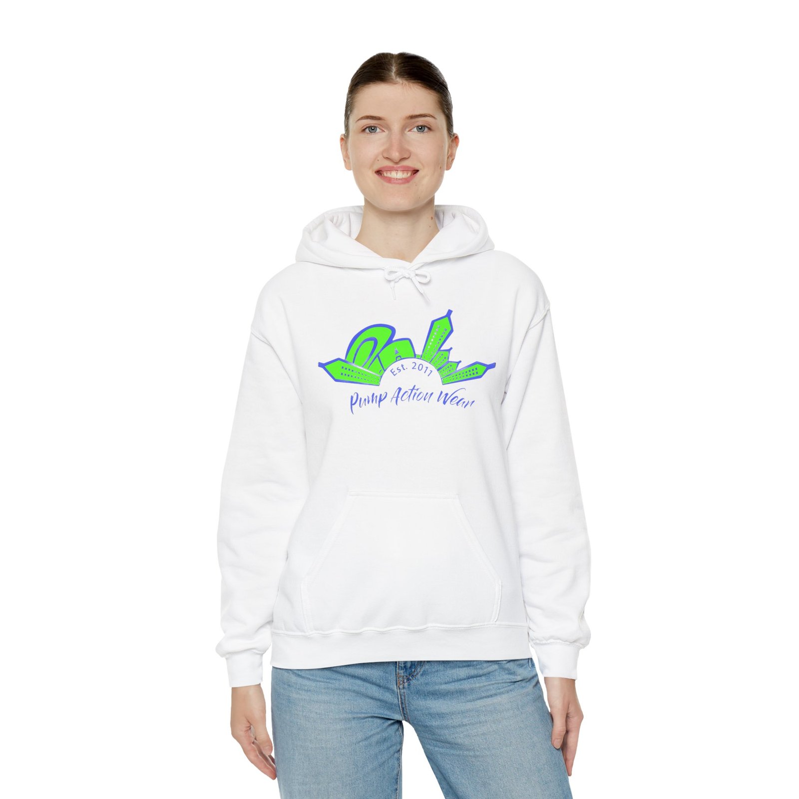 City Skyline Hoodie — "Plump Better Wear" Neon Graphic Streetwear - Image 8