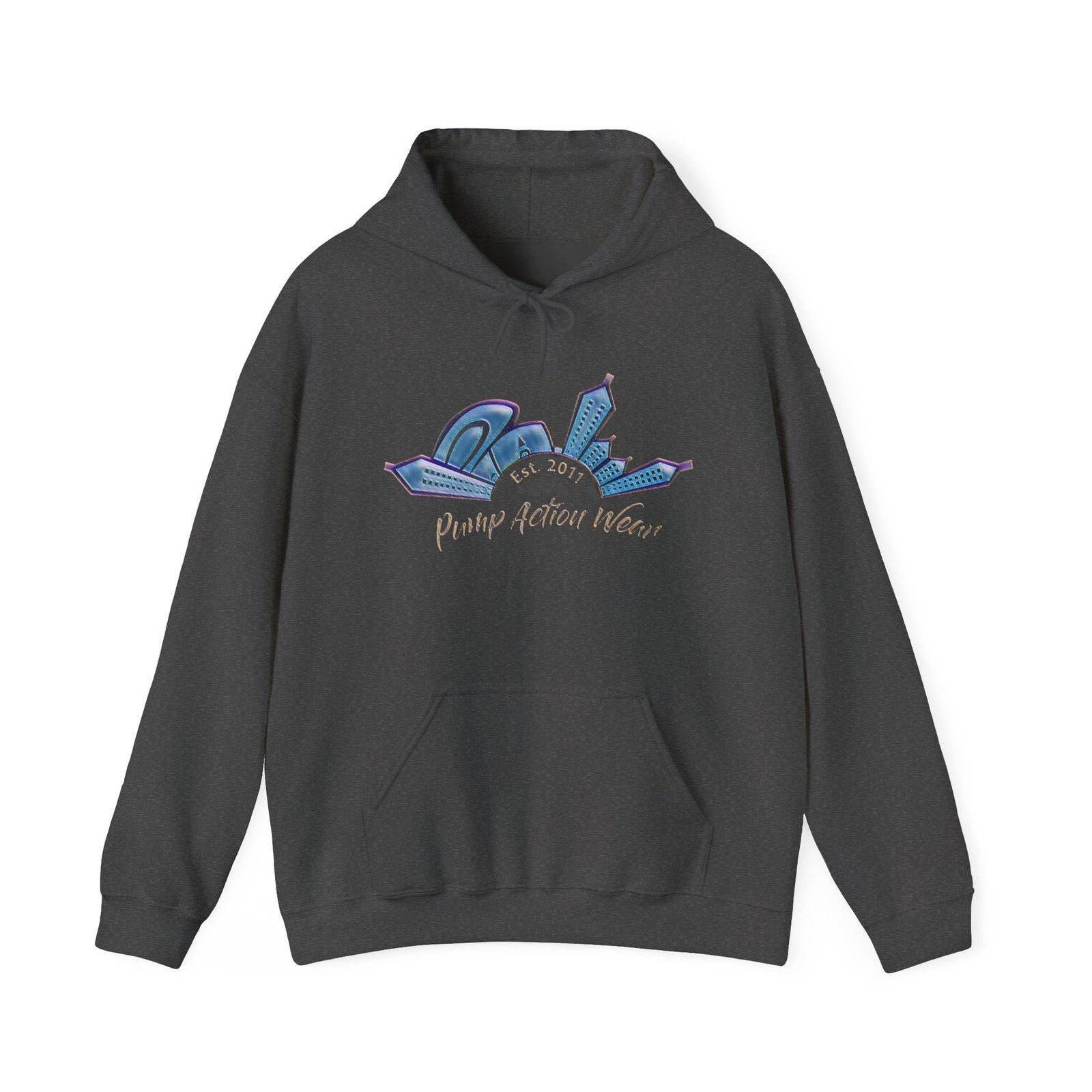 Hoodie • Peaceful Urban Skyline Graphic "Planet Urban Home" - Image 5