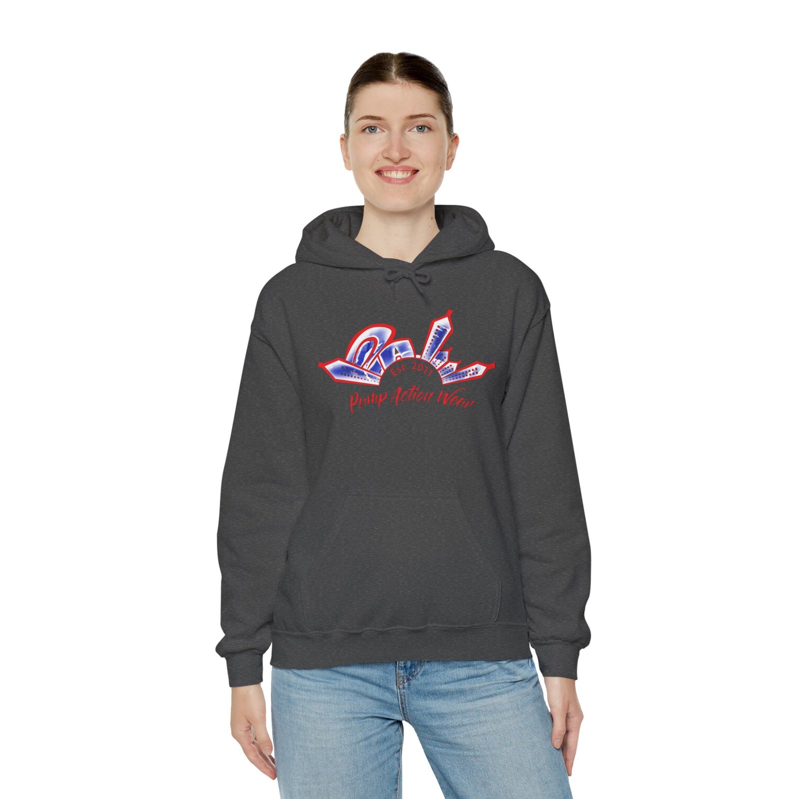 City Skyline Hoodie — 'Proud Detroit Wear' Retro Detroit Graphic Pullover - Image 36