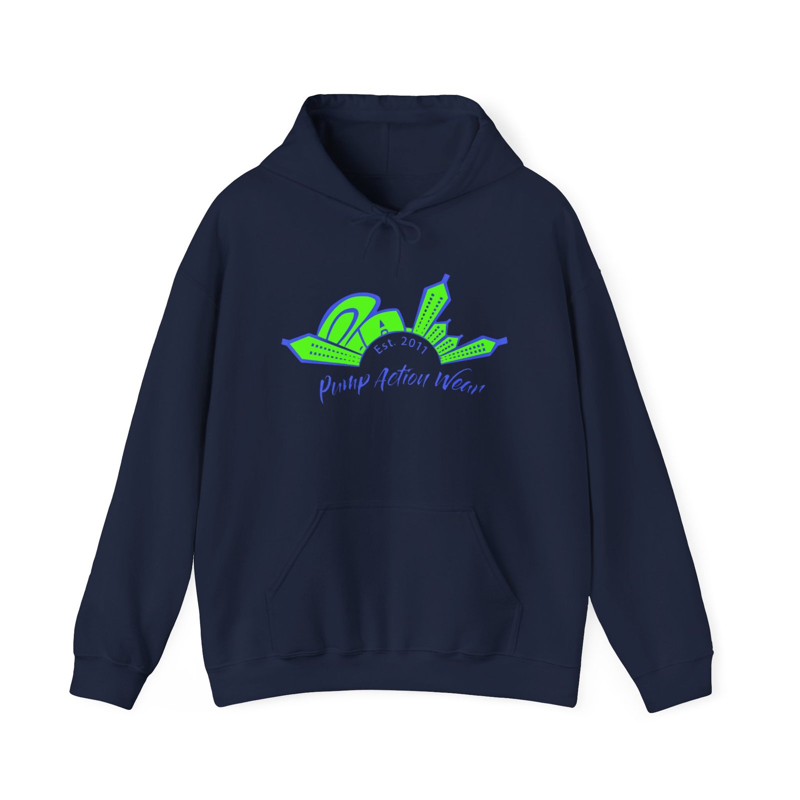 City Skyline Hoodie — "Plump Better Wear" Neon Graphic Streetwear - Image 41