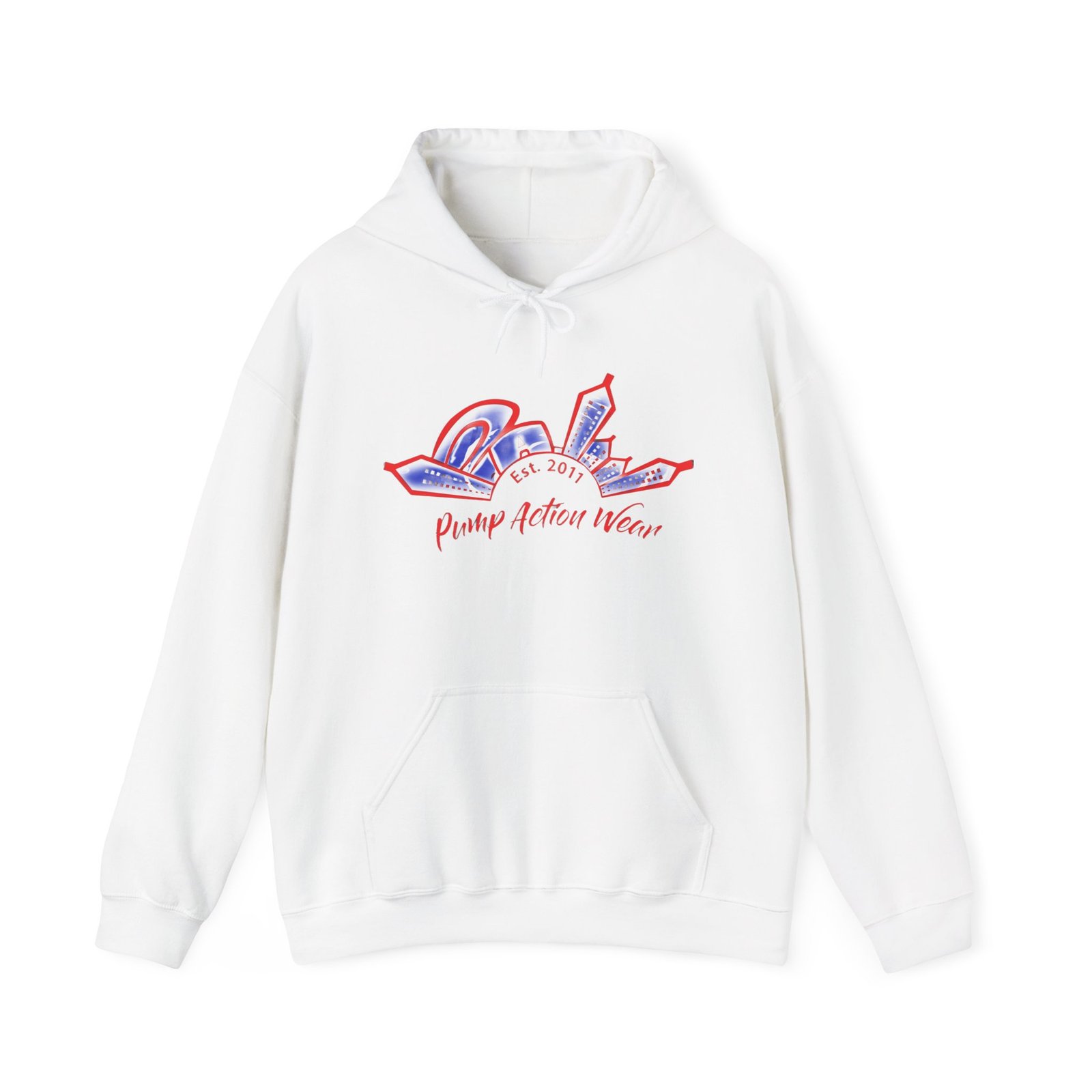 City Skyline Hoodie — 'Proud Detroit Wear' Retro Detroit Graphic Pullover - Image 5