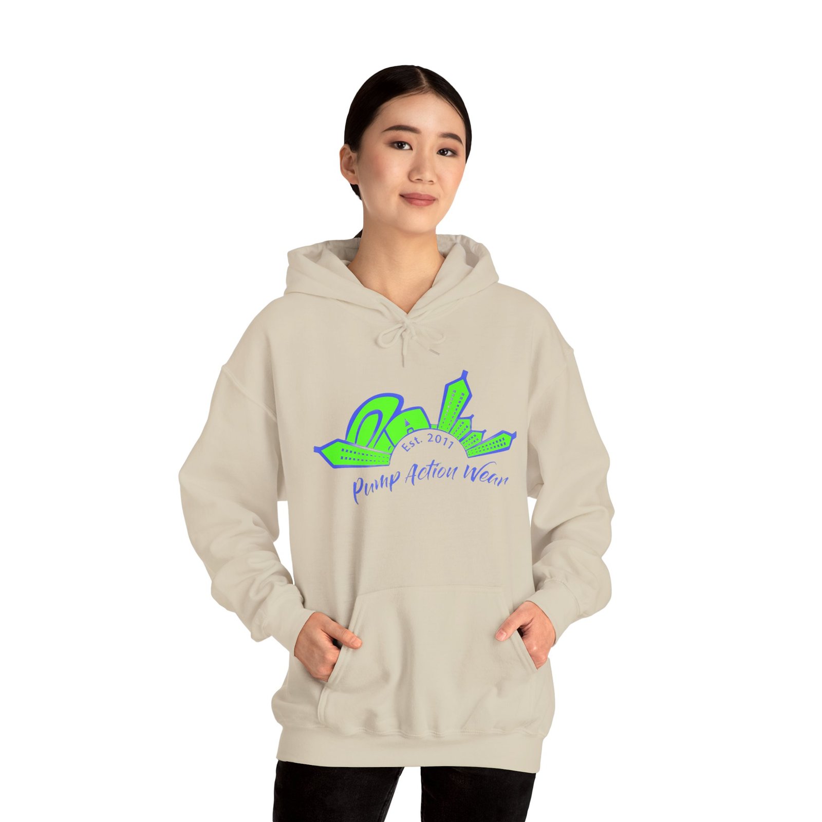City Skyline Hoodie — "Plump Better Wear" Neon Graphic Streetwear - Image 18
