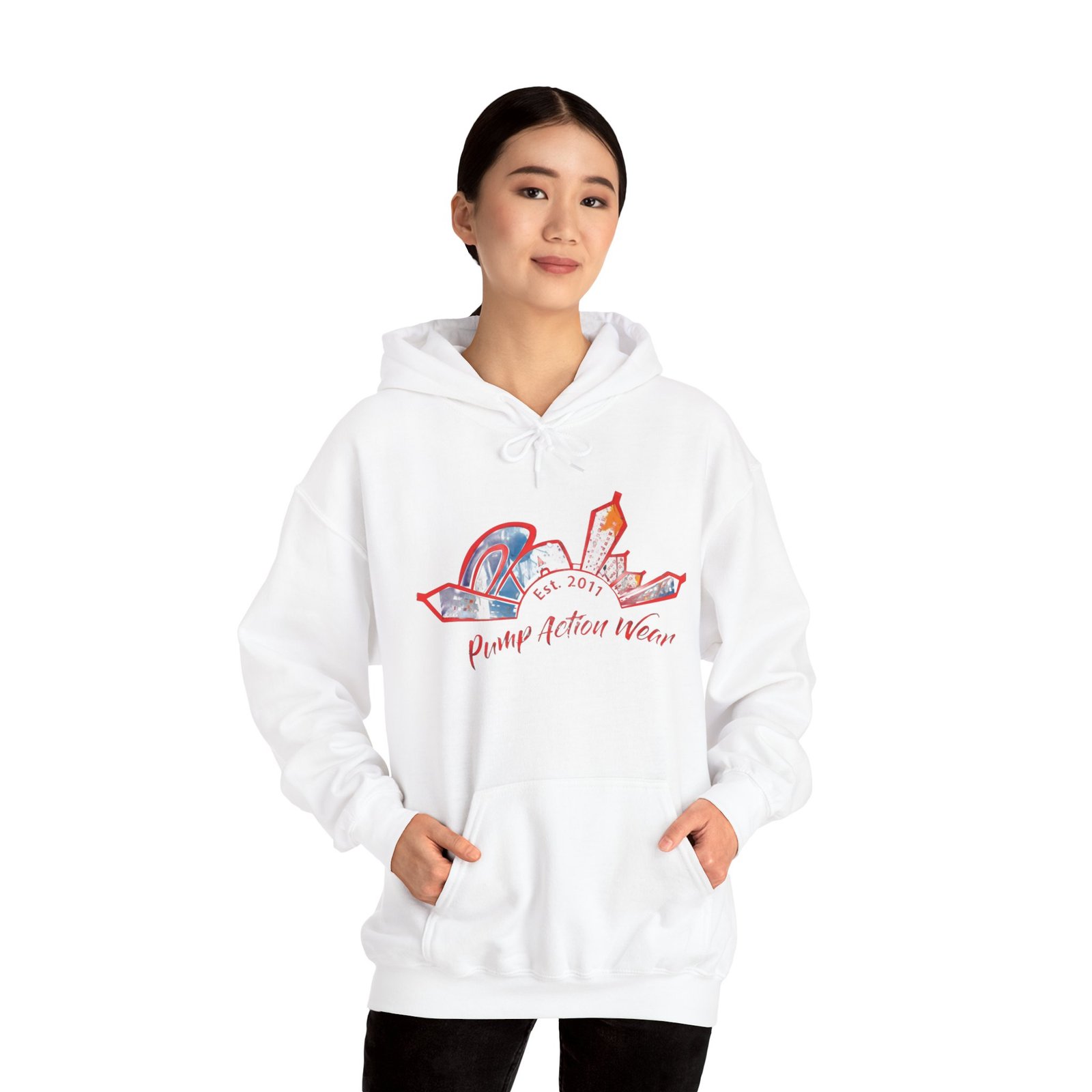 Hoodie — City Skyline “Plant Doctor Wear” Graphic Pullover - Image 6