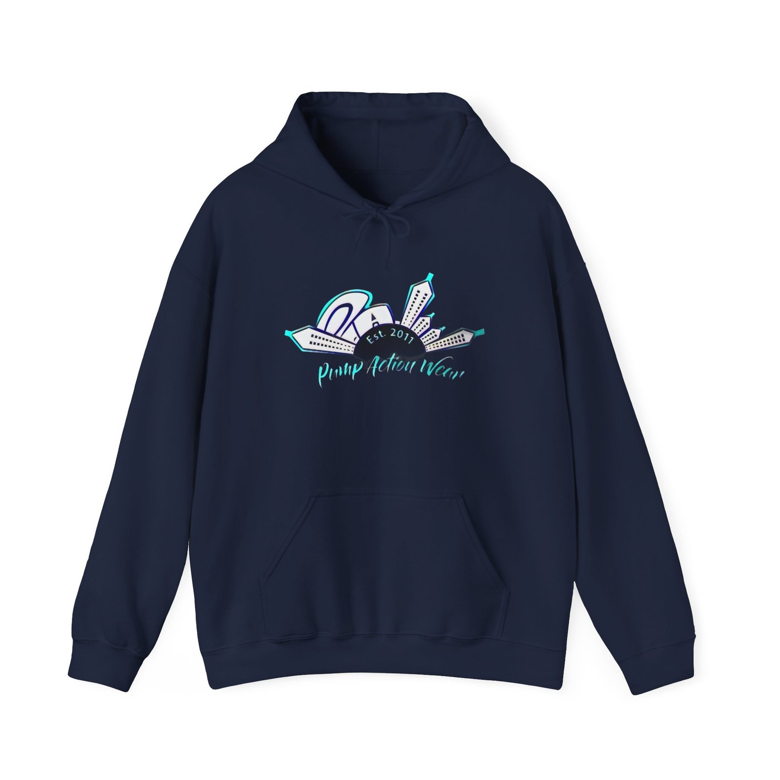 City Skyline Hoodie – "Pushing Detroit Motors" Graphic Hooded Sweatshirt - Image 29