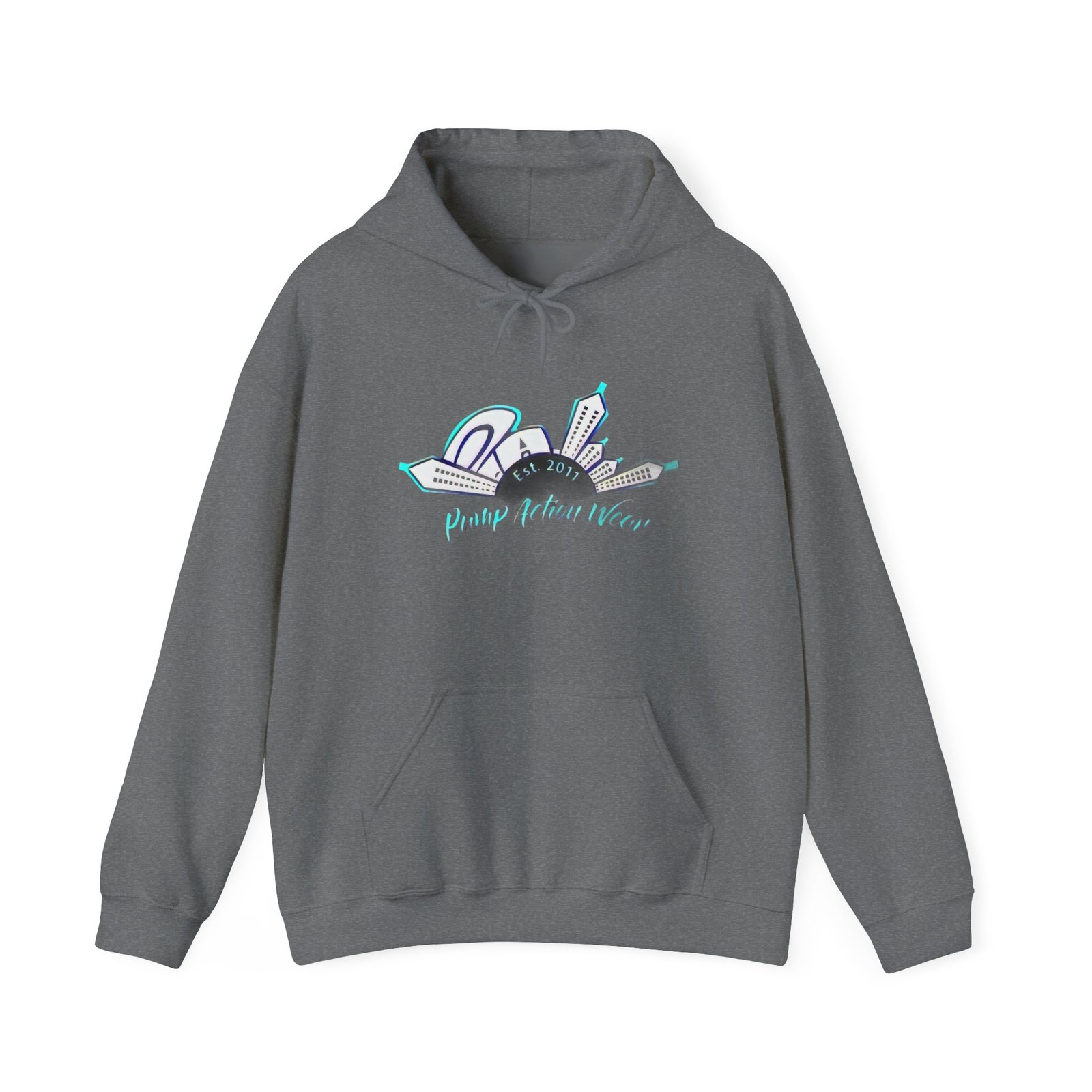 City Skyline Hoodie – "Pushing Detroit Motors" Graphic Hooded Sweatshirt - Image 17