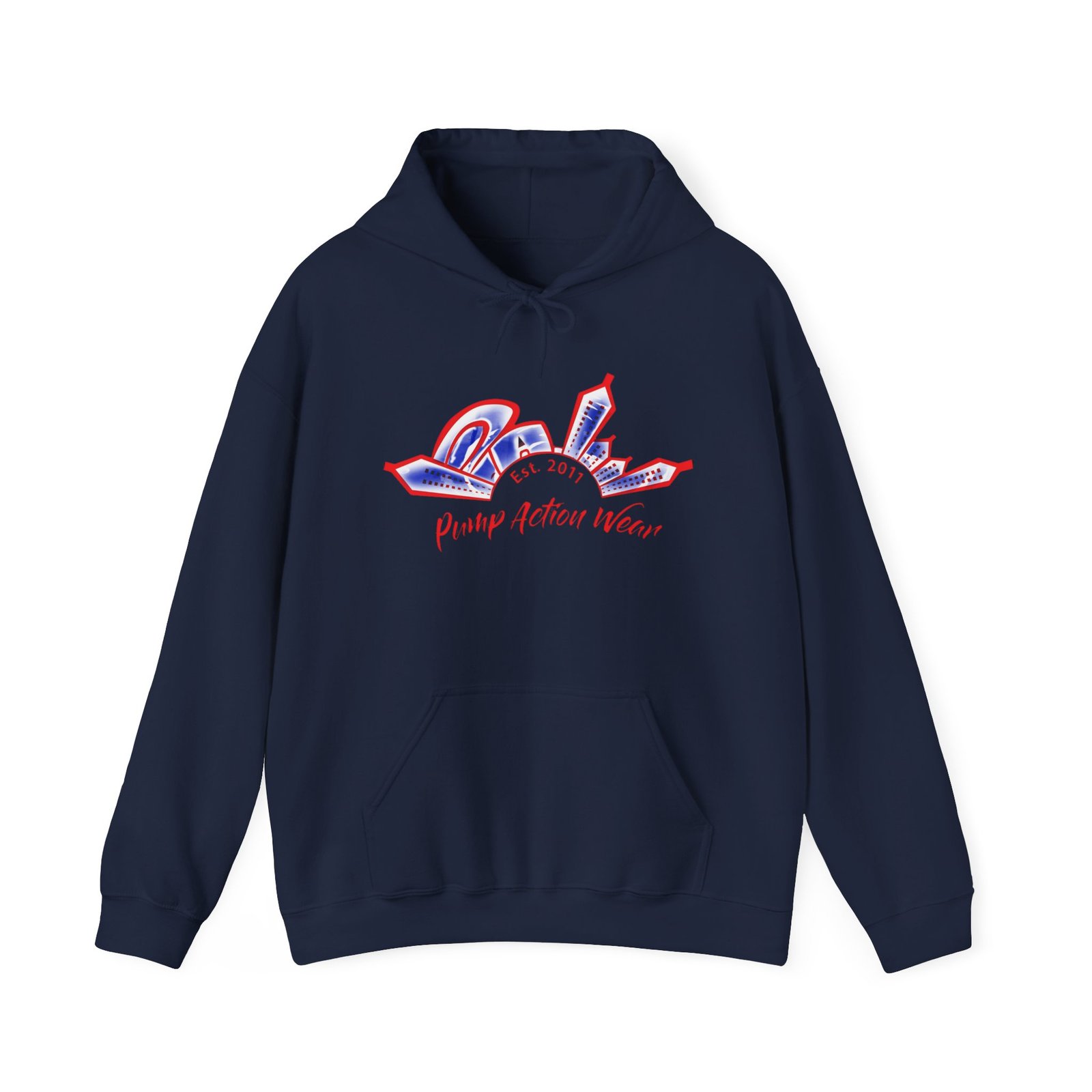 City Skyline Hoodie — 'Proud Detroit Wear' Retro Detroit Graphic Pullover - Image 45
