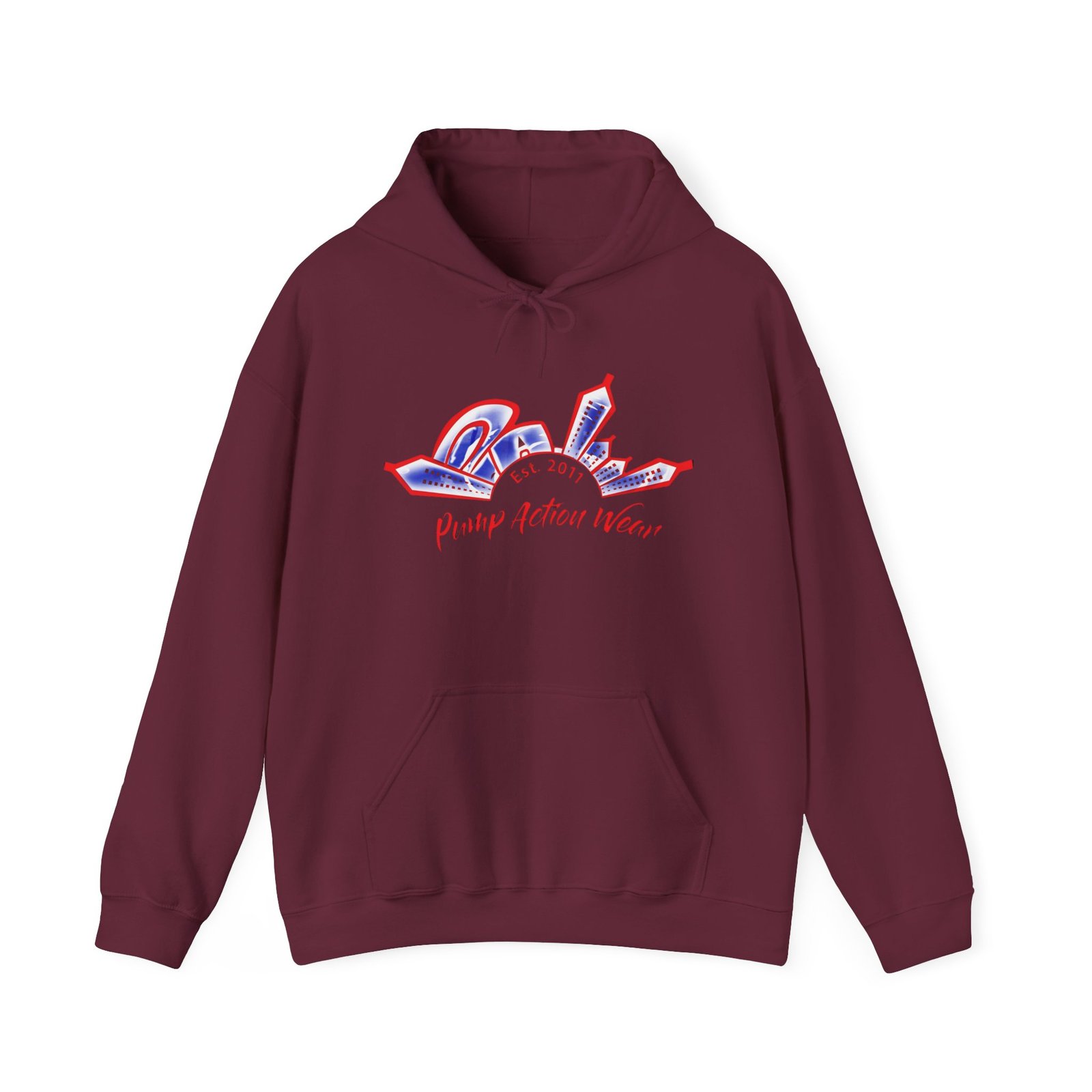 City Skyline Hoodie — 'Proud Detroit Wear' Retro Detroit Graphic Pullover - Image 21