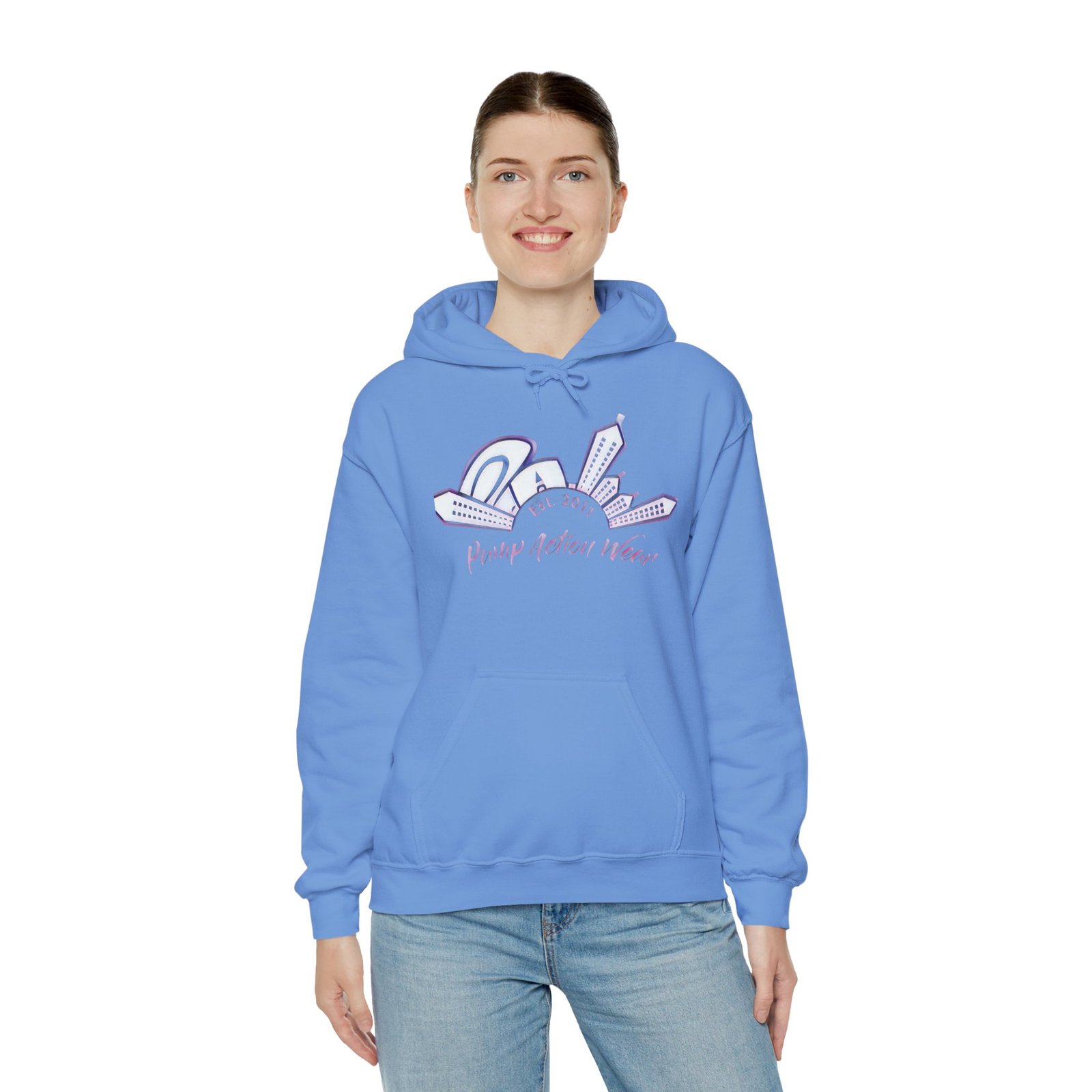 Plump Aesthetic Wear Hoodie — Pastel 90s Retro Logo Pullover - Image 32