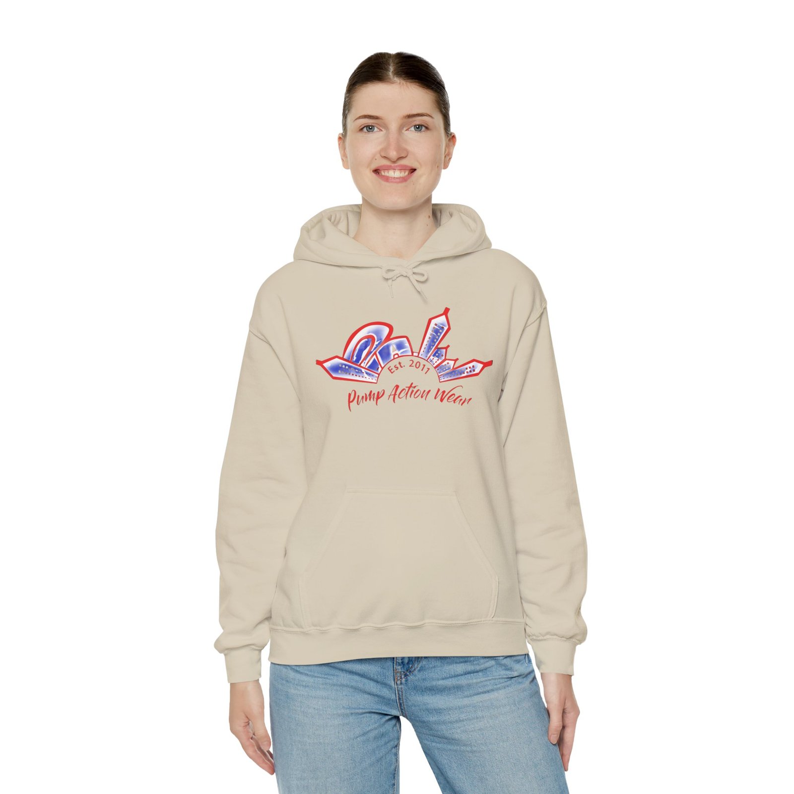 City Skyline Hoodie — 'Proud Detroit Wear' Retro Detroit Graphic Pullover - Image 16