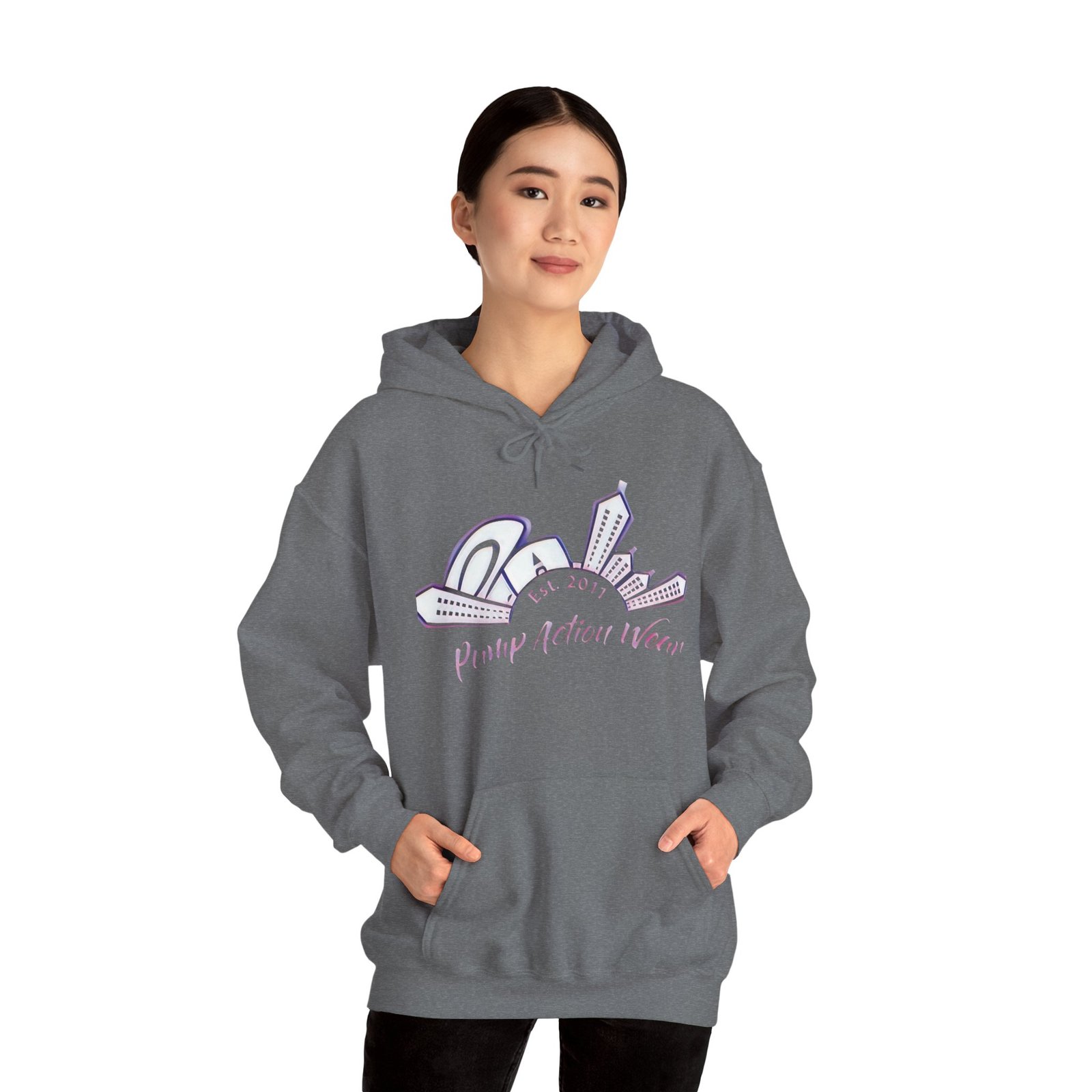 Plump Aesthetic Wear Hoodie — Pastel 90s Retro Logo Pullover - Image 22