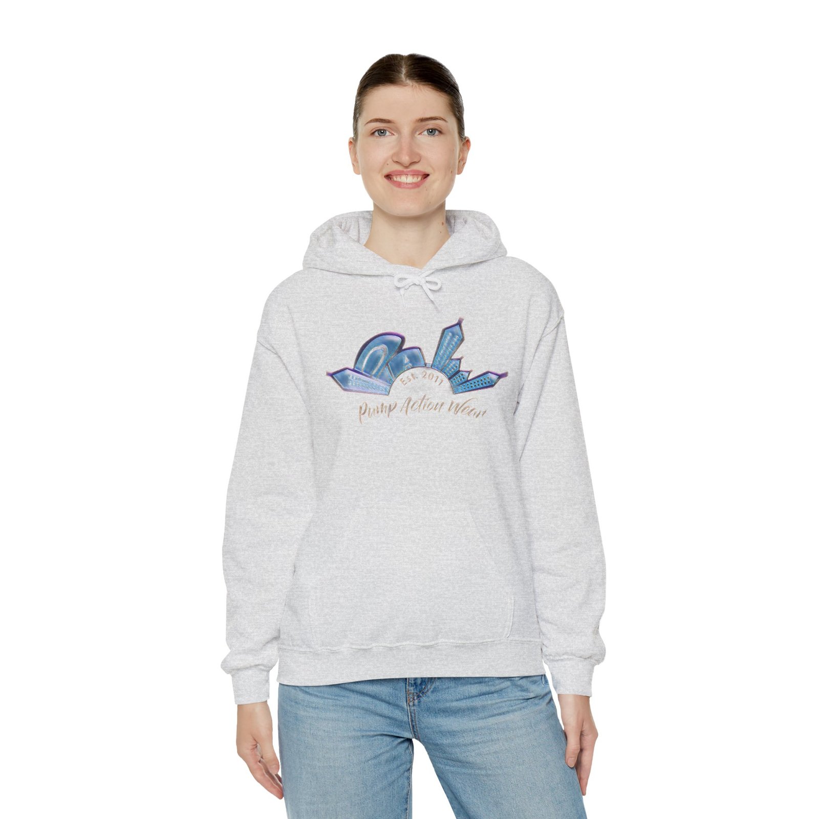 Hoodie • Peaceful Urban Skyline Graphic "Planet Urban Home" - Image 28