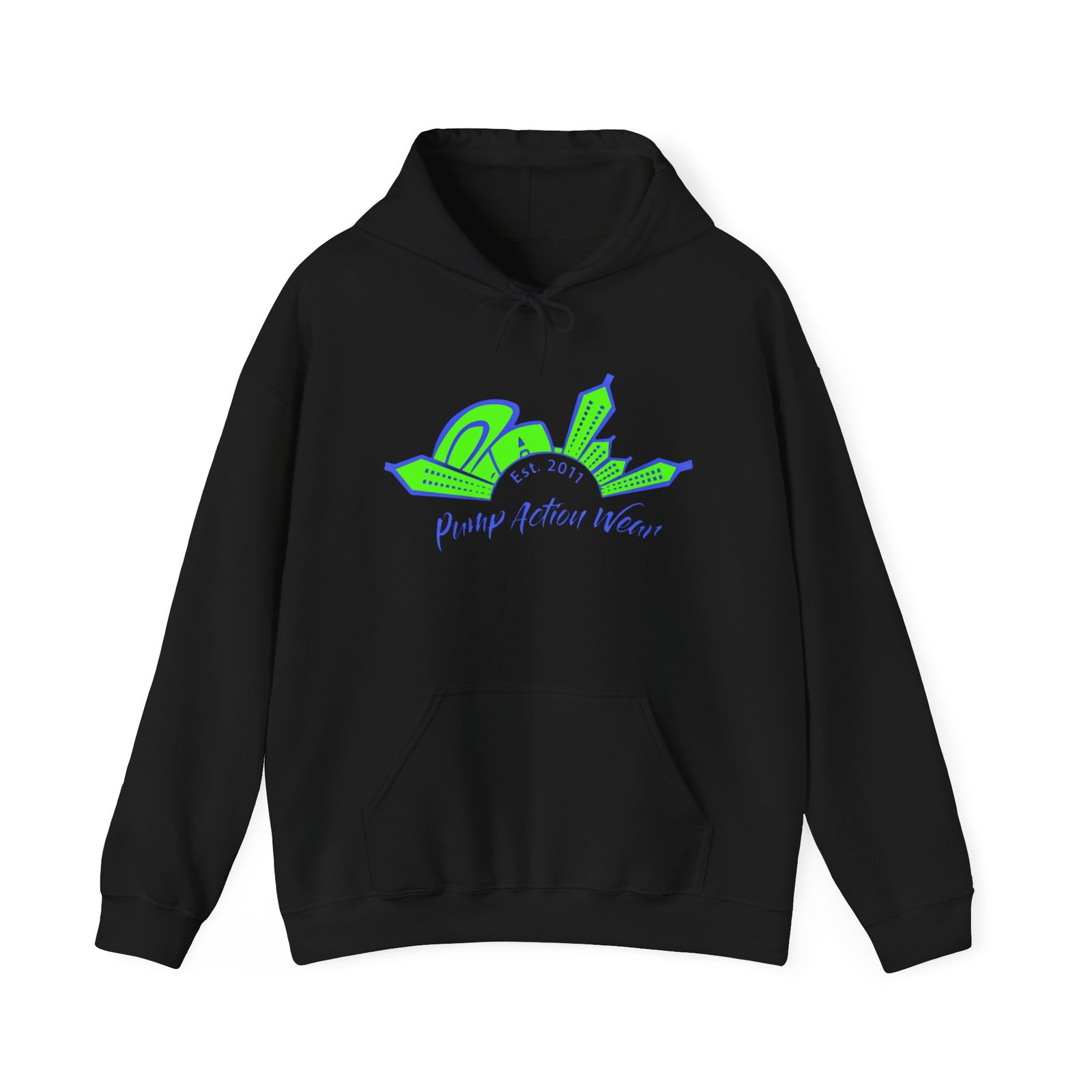 City Skyline Hoodie — "Plump Better Wear" Neon Graphic Streetwear - Image 13