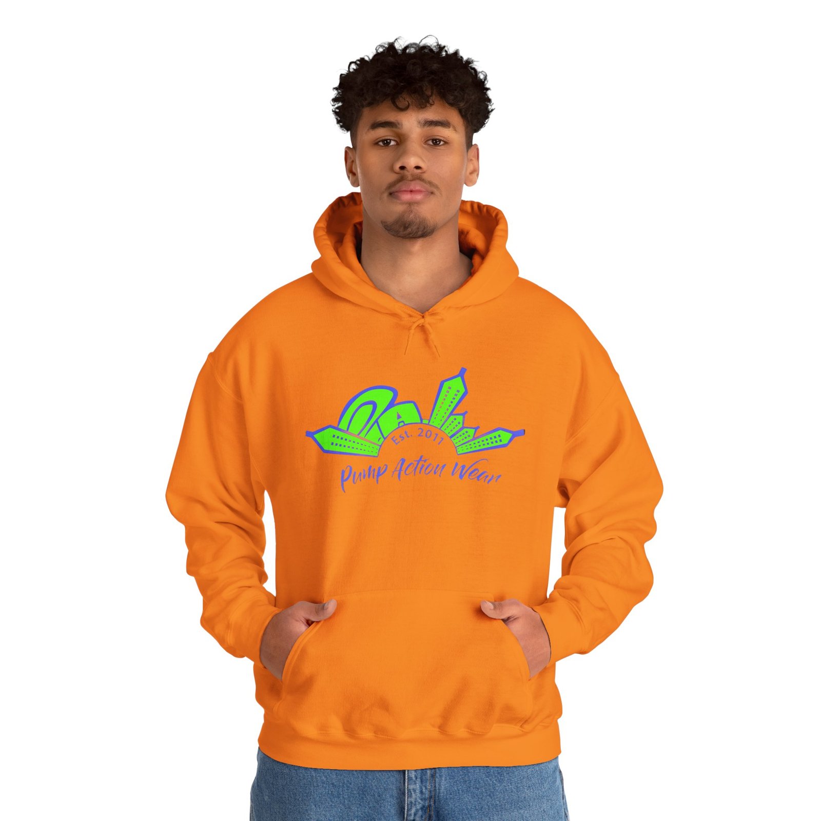 City Skyline Hoodie — "Plump Better Wear" Neon Graphic Streetwear - Image 31