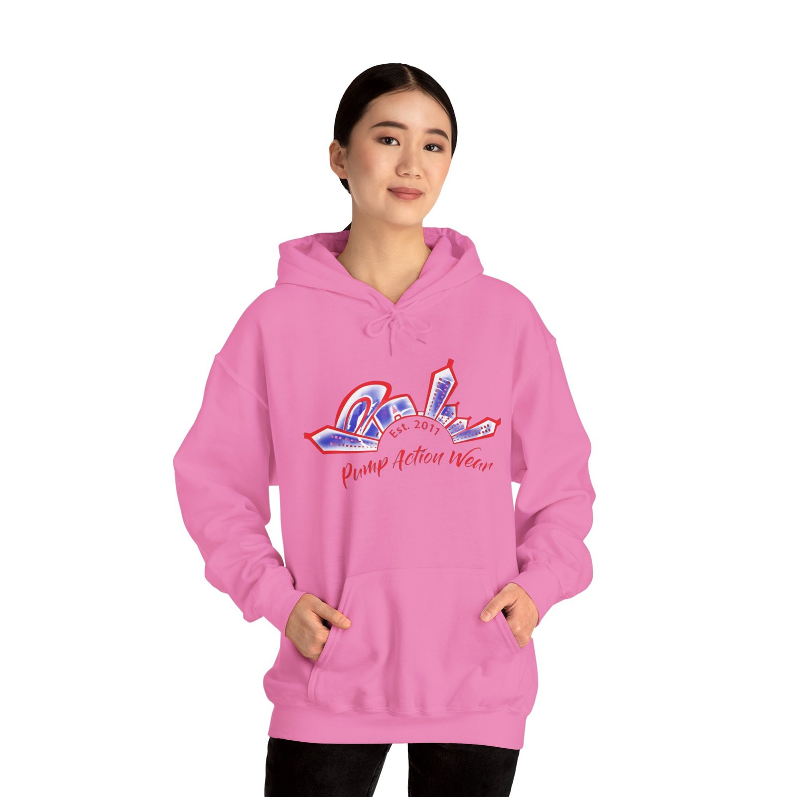 City Skyline Hoodie — 'Proud Detroit Wear' Retro Detroit Graphic Pullover - Image 50
