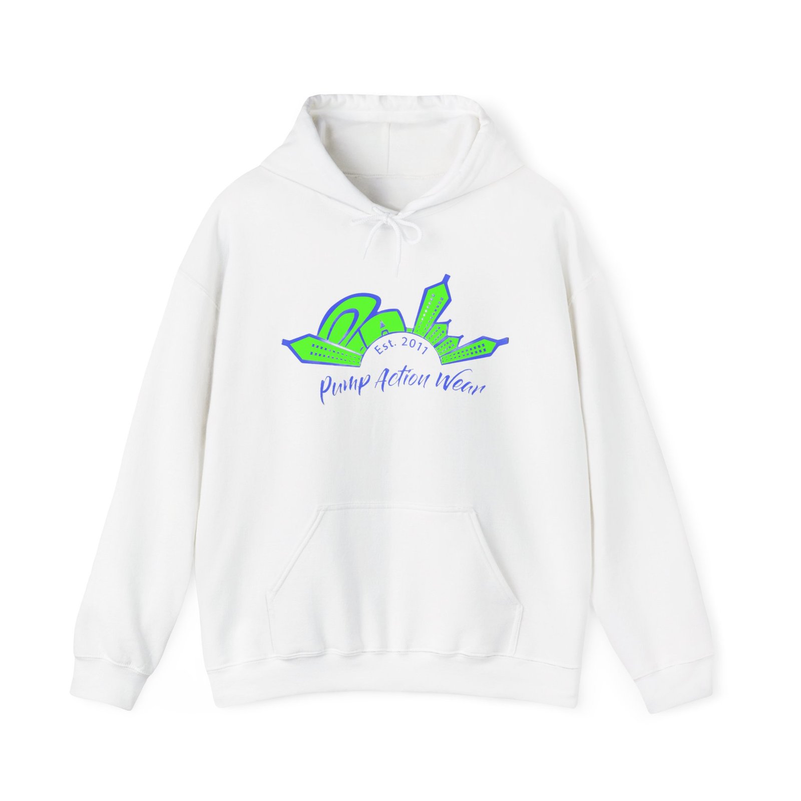 City Skyline Hoodie — "Plump Better Wear" Neon Graphic Streetwear - Image 5