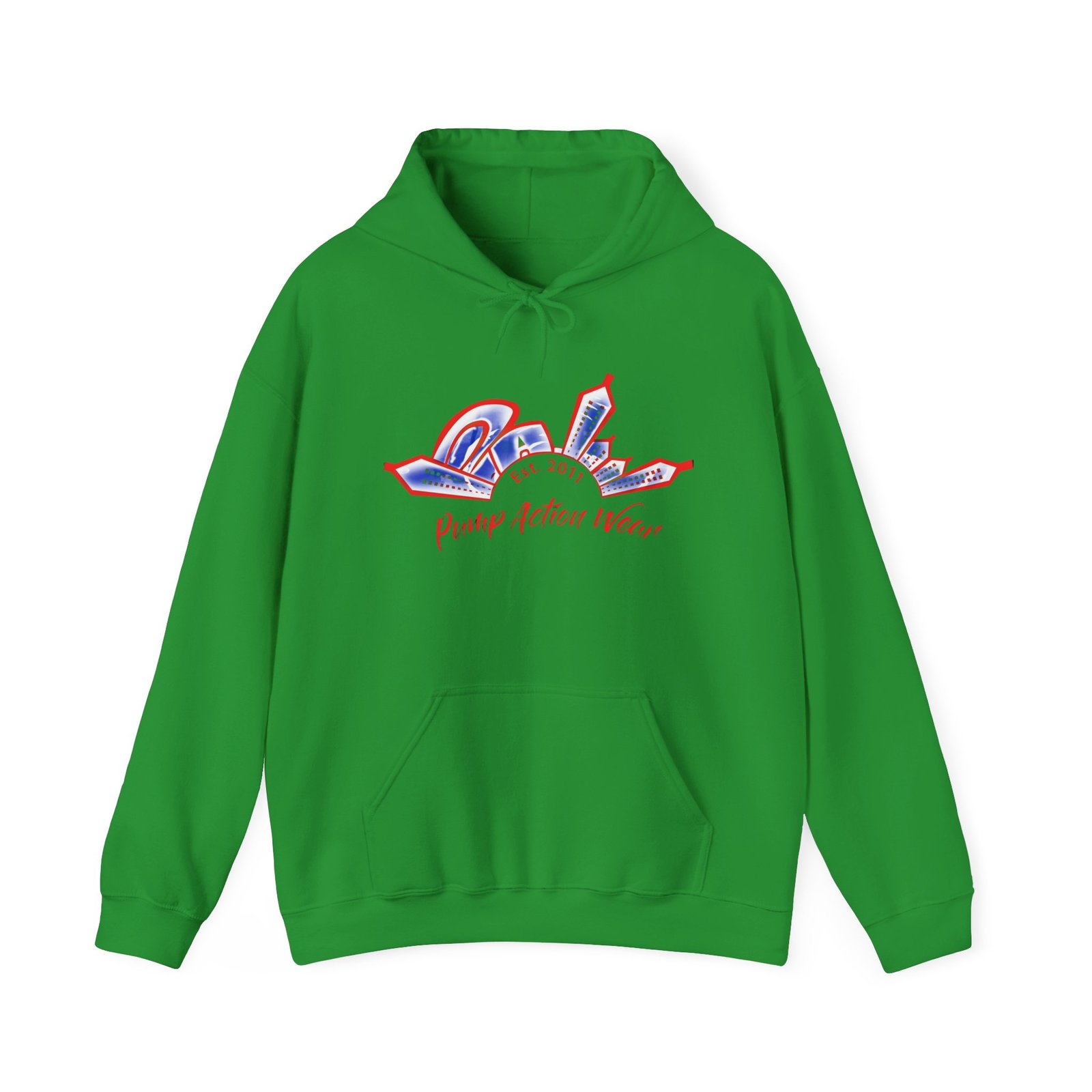 City Skyline Hoodie — 'Proud Detroit Wear' Retro Detroit Graphic Pullover - Image 29
