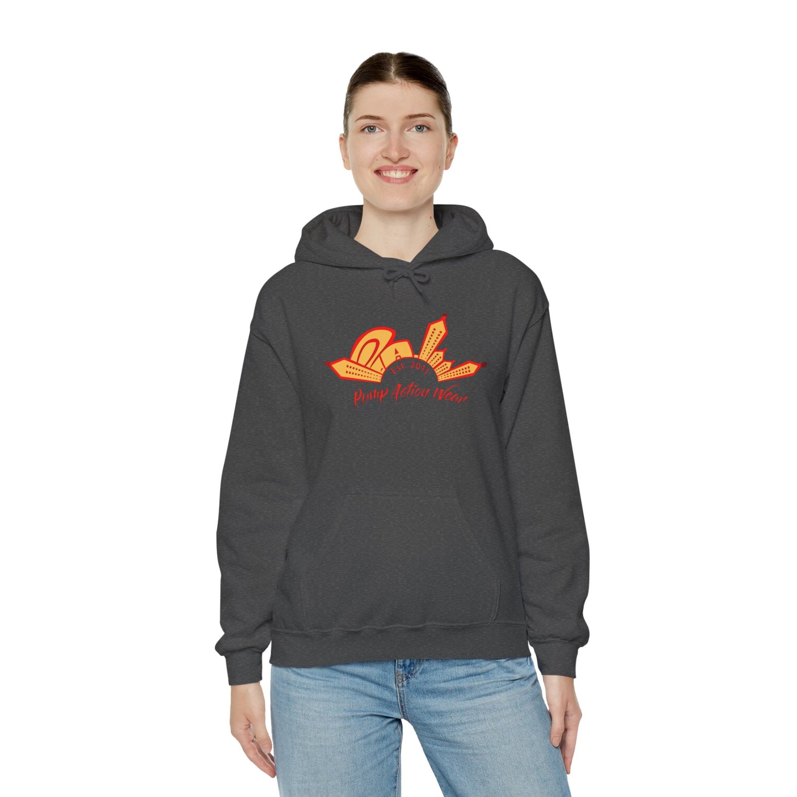 Hoodie - Proud Asian Mom Graphic Pullover - Image 36