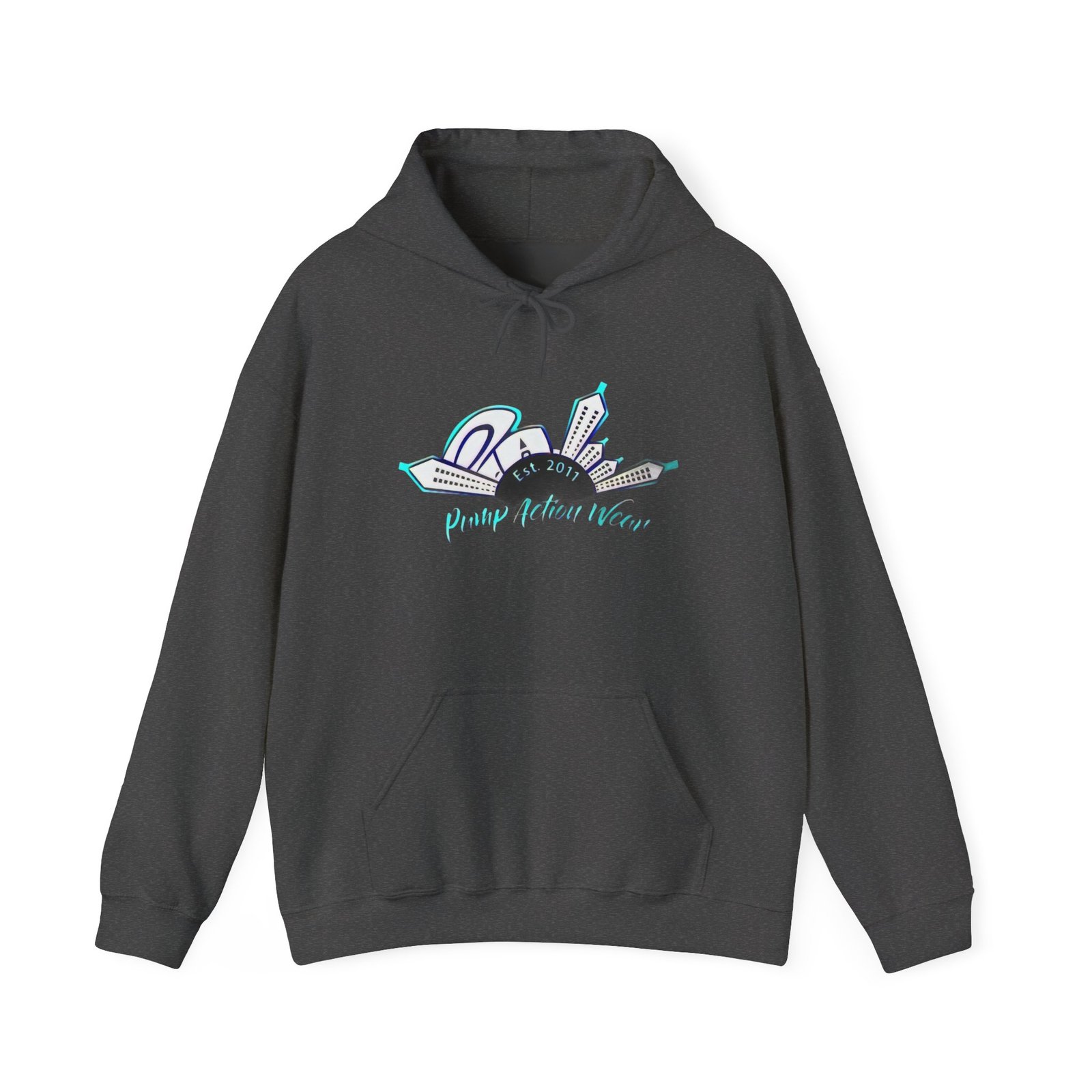 City Skyline Hoodie – "Pushing Detroit Motors" Graphic Hooded Sweatshirt - Image 21