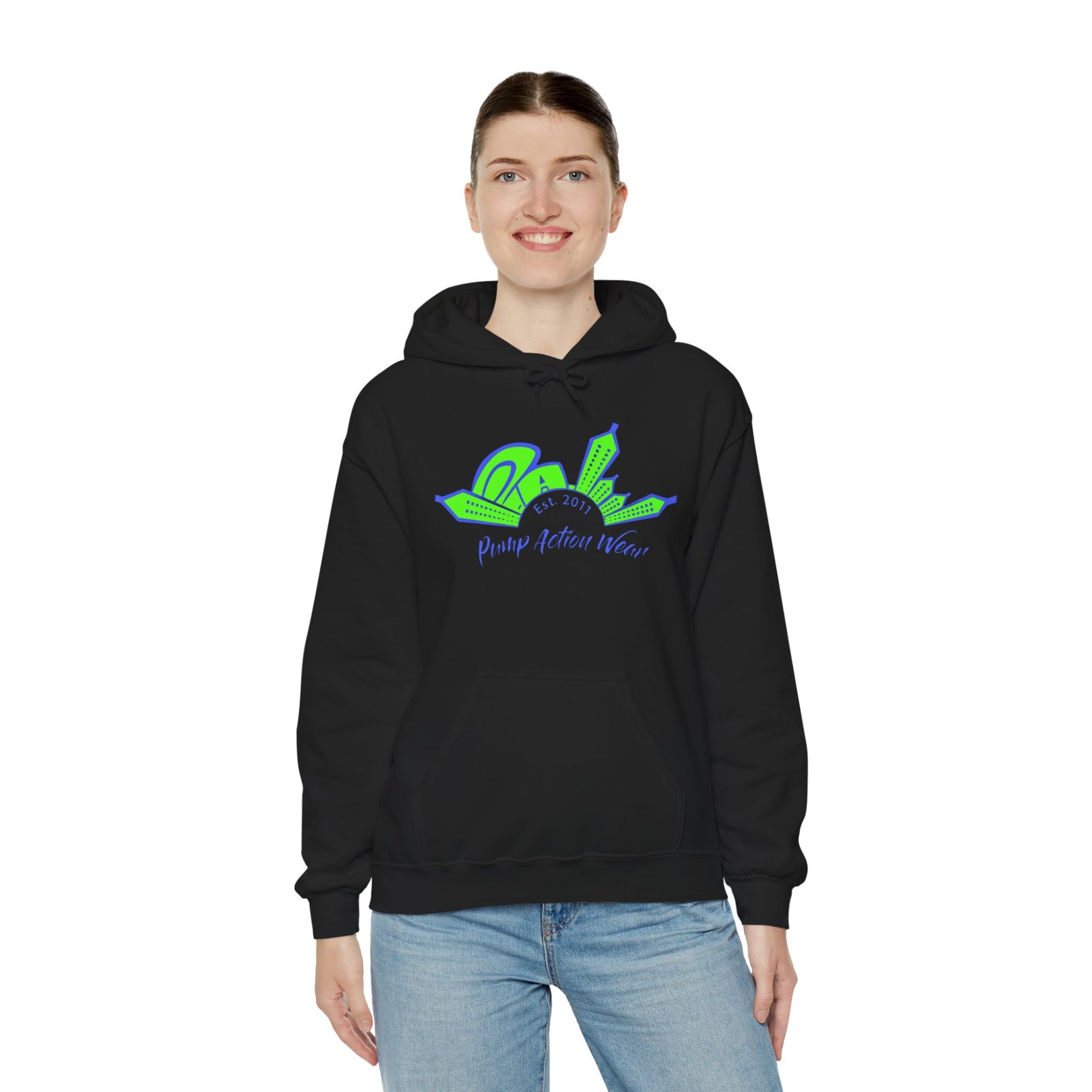 City Skyline Hoodie — "Plump Better Wear" Neon Graphic Streetwear - Image 16