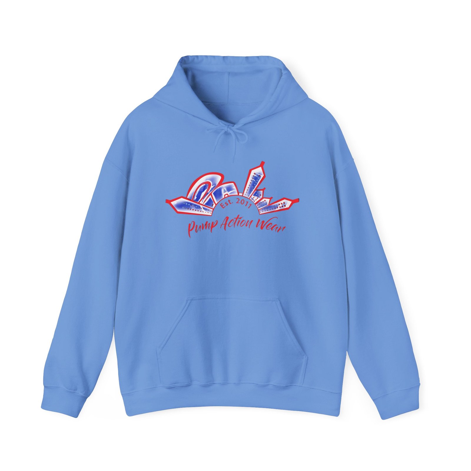 City Skyline Hoodie — 'Proud Detroit Wear' Retro Detroit Graphic Pullover - Image 41