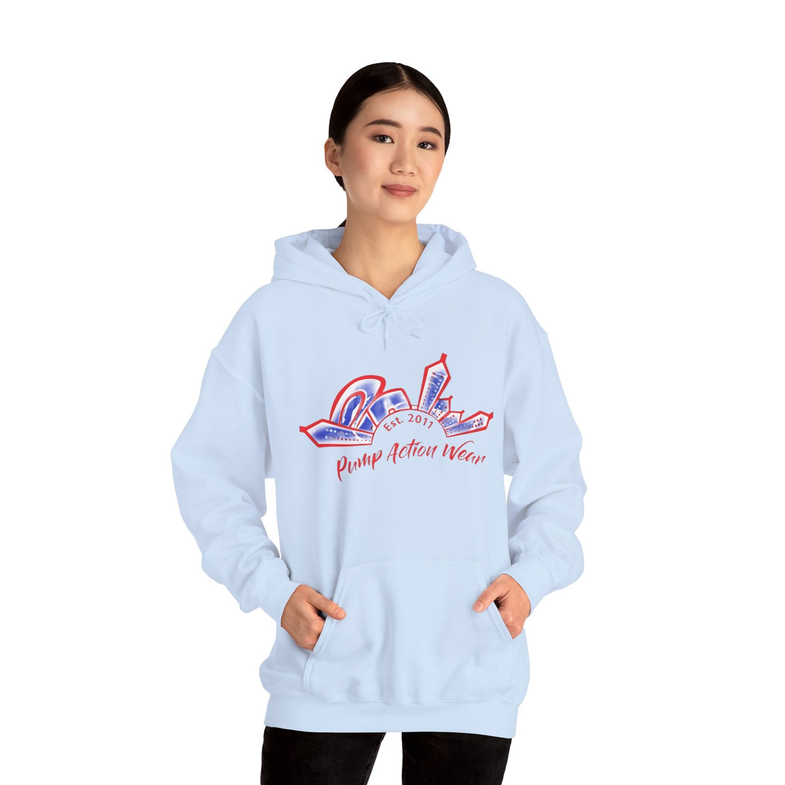 City Skyline Hoodie — 'Proud Detroit Wear' Retro Detroit Graphic Pullover - Image 38