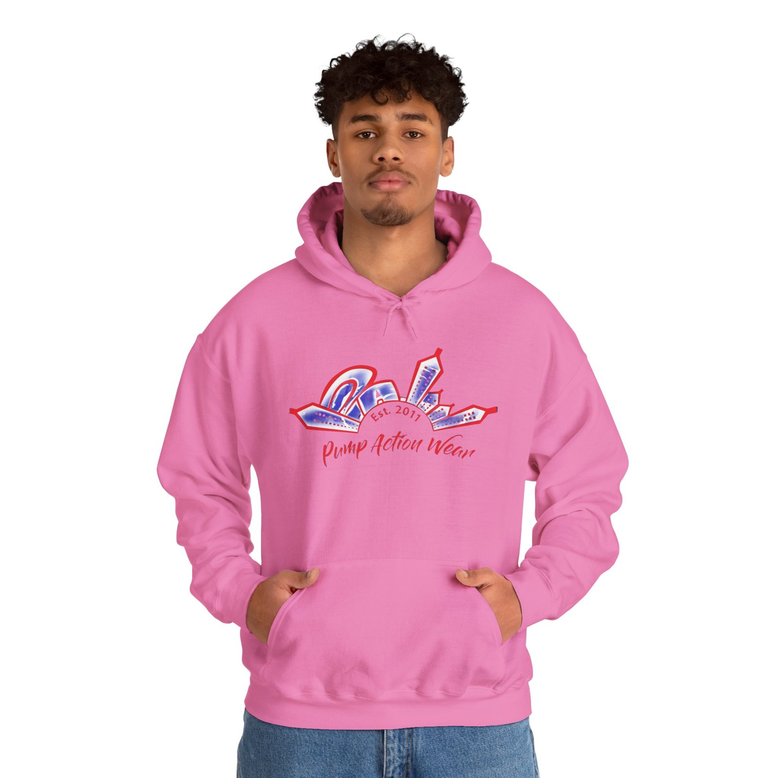 City Skyline Hoodie — 'Proud Detroit Wear' Retro Detroit Graphic Pullover - Image 51