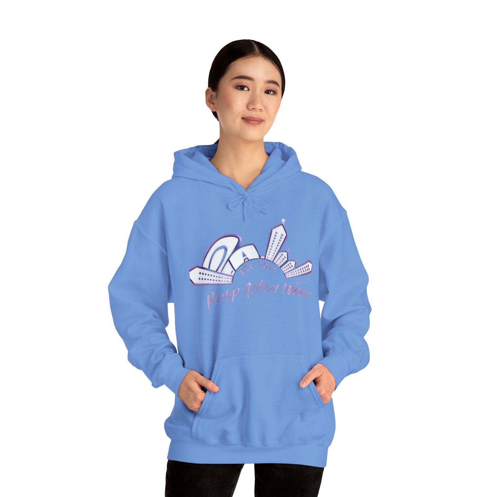 Plump Aesthetic Wear Hoodie — Pastel 90s Retro Logo Pullover - Image 30