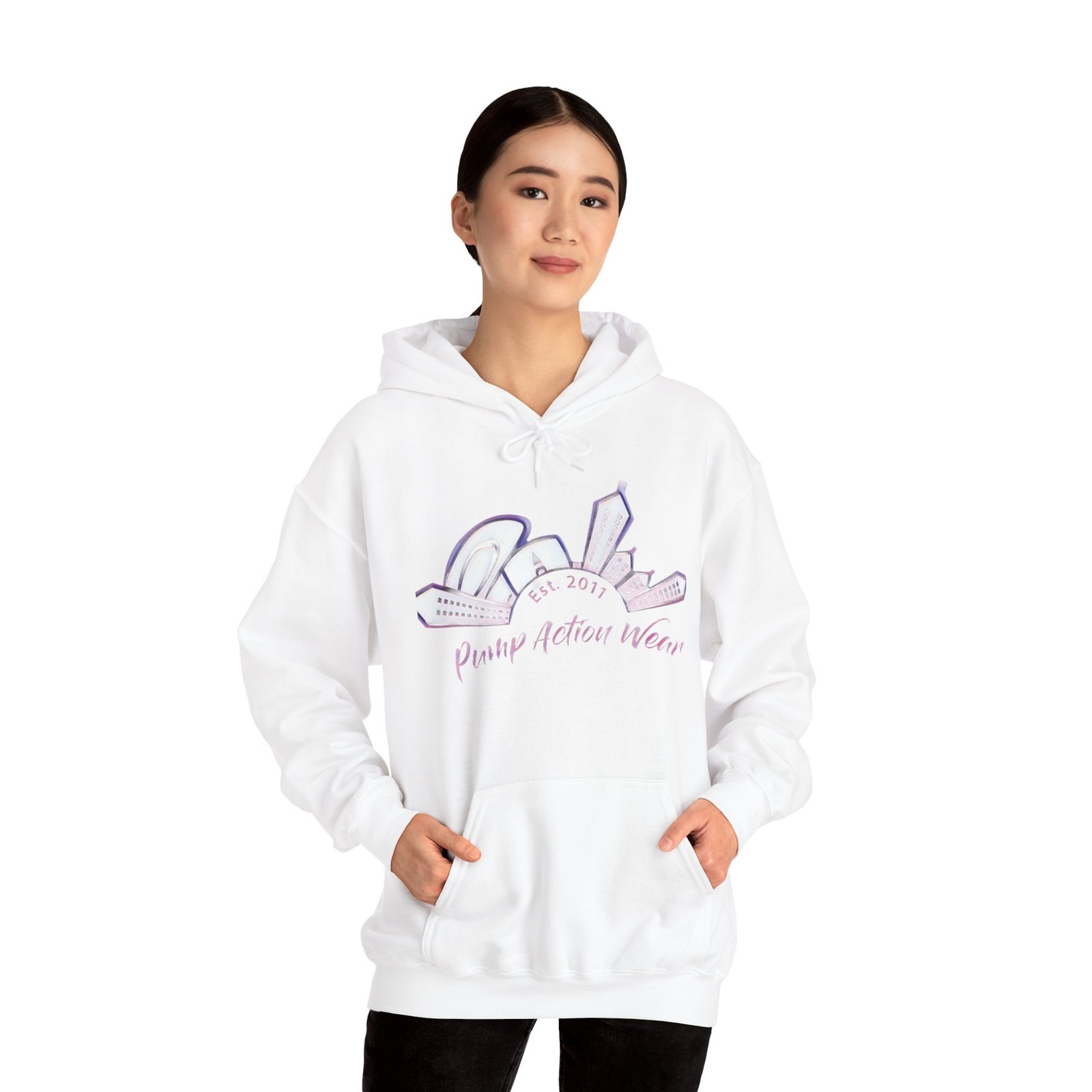 Plump Aesthetic Wear Hoodie — Pastel 90s Retro Logo Pullover - Image 10