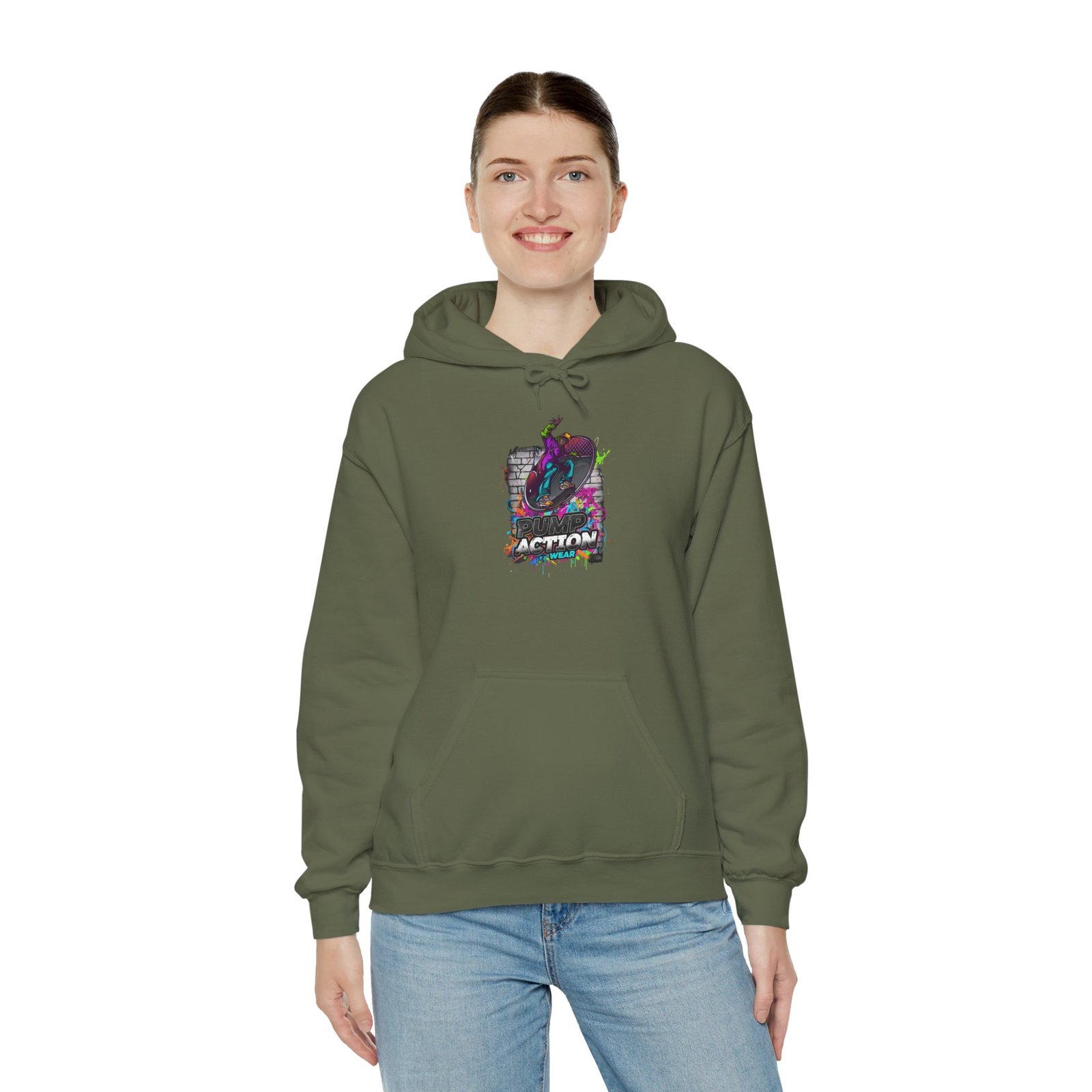 Copy of Pump Action Wear Hoodie — Vintage Gunshop Logo Pullover - Image 20
