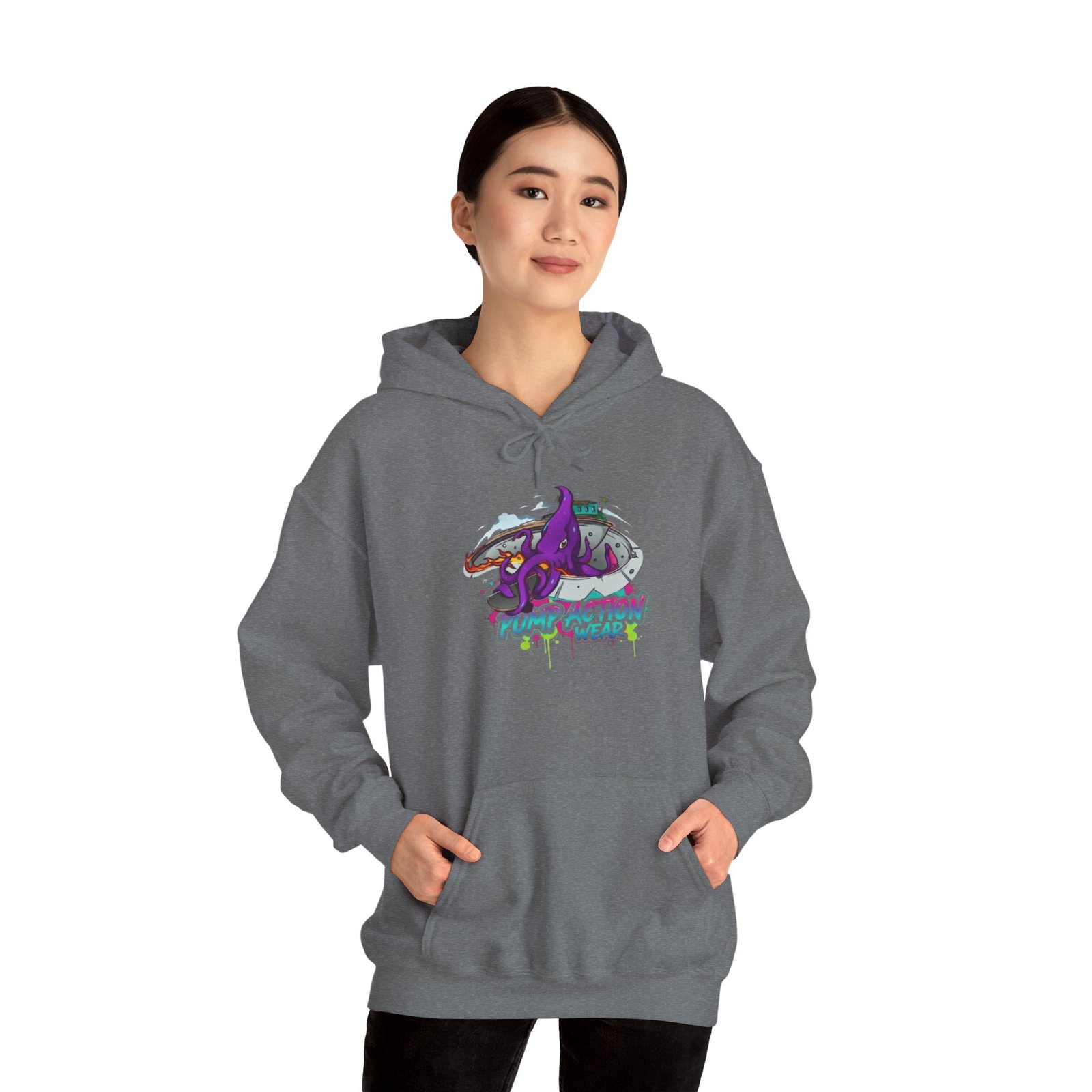 Pump Action Wear Hoodie 01 — Pullover - Image 26