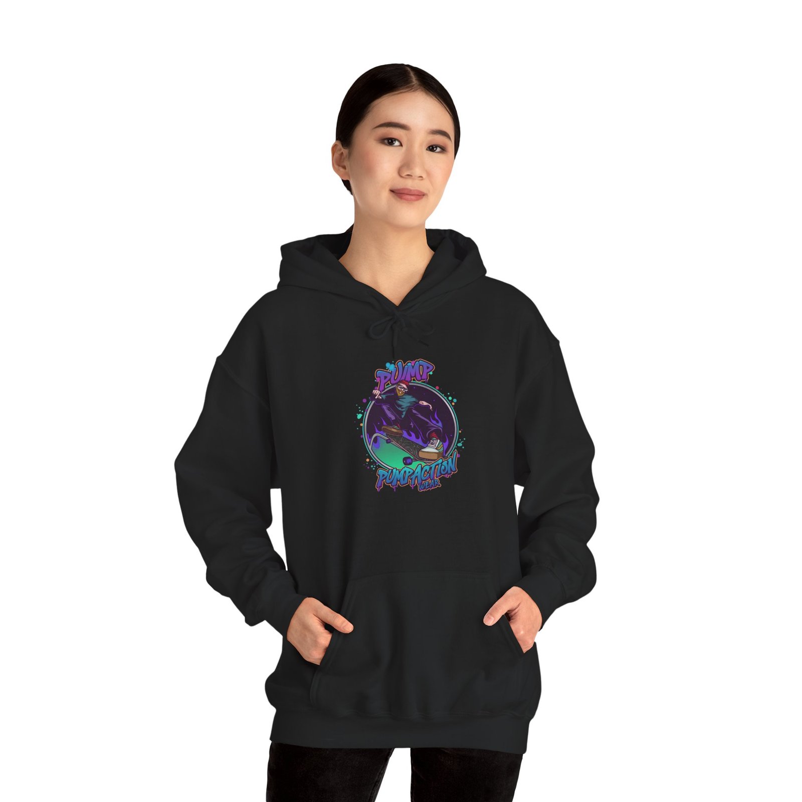 Pump Action Wear Hoodie 04 — Pullover - Image 2
