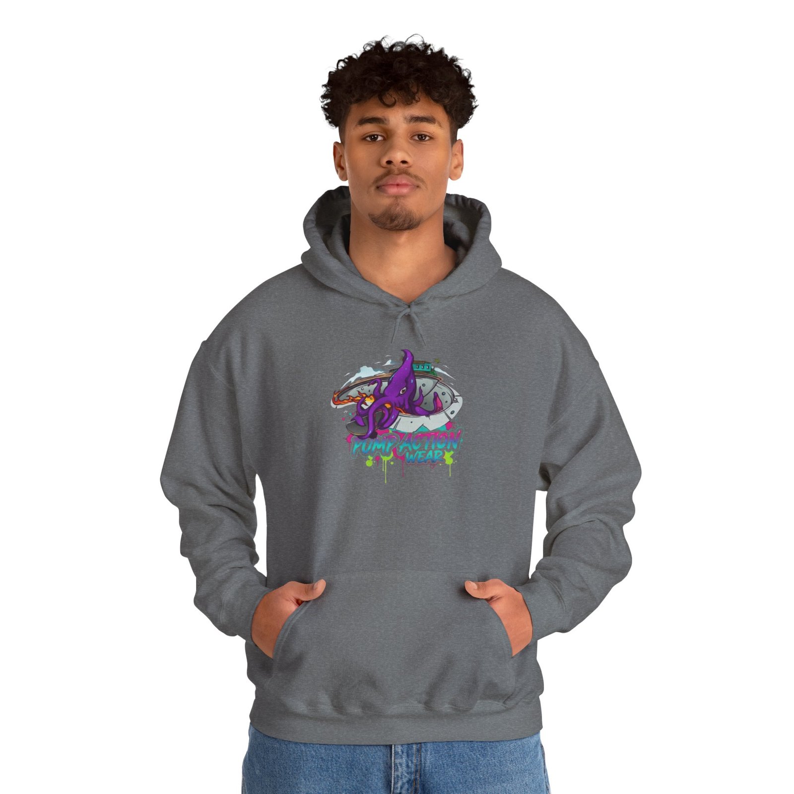 Pump Action Wear Hoodie 01 — Pullover - Image 27