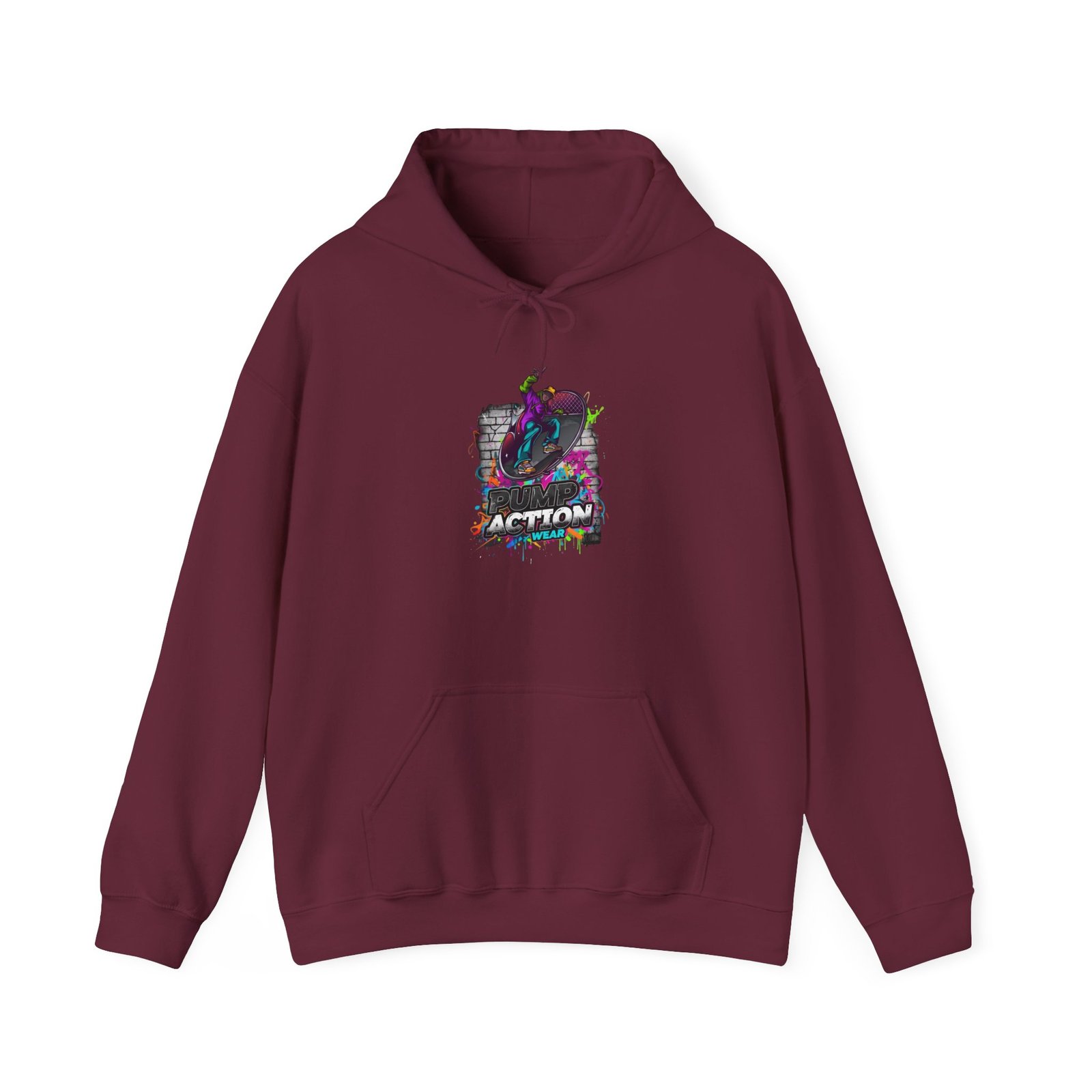 Copy of Pump Action Wear Hoodie — Vintage Gunshop Logo Pullover - Image 9
