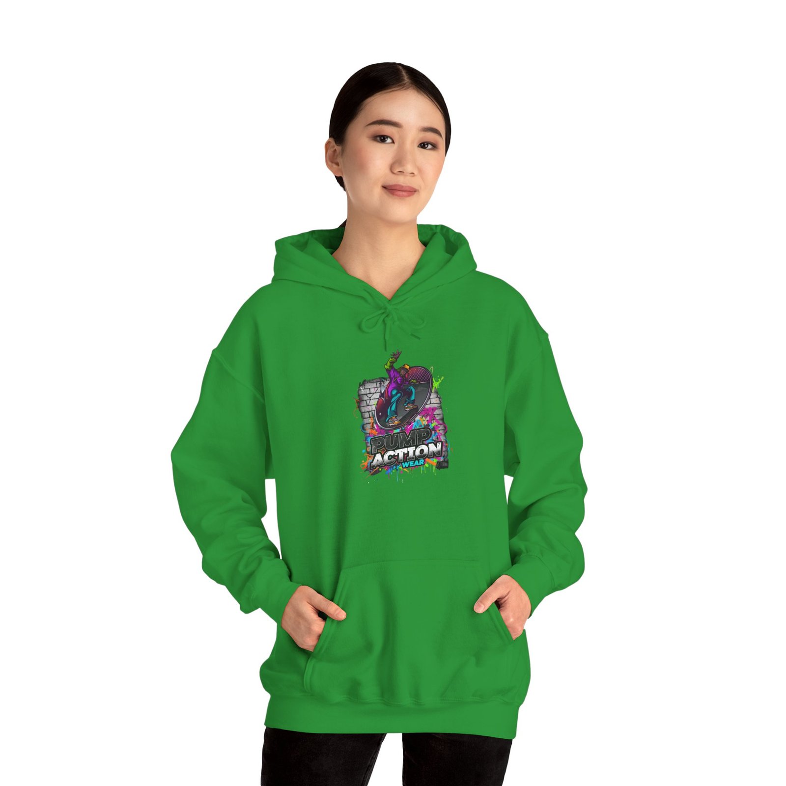 Copy of Pump Action Wear Hoodie — Vintage Gunshop Logo Pullover - Image 30