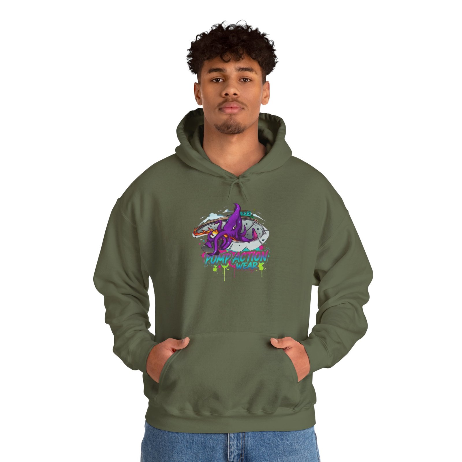 Pump Action Wear Hoodie 01 — Pullover - Image 19
