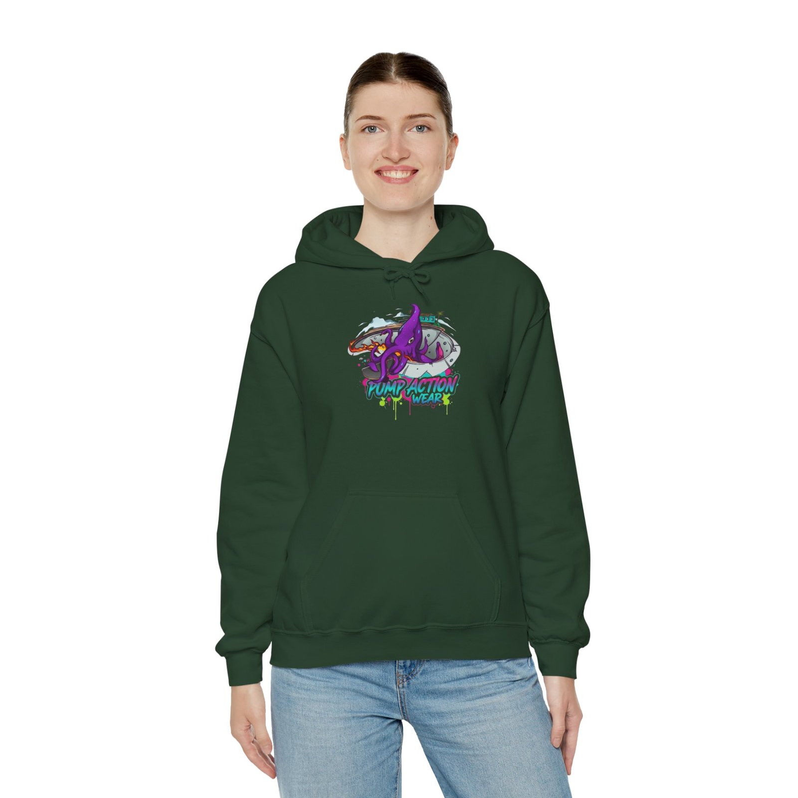 Pump Action Wear Hoodie 01 — Pullover - Image 24